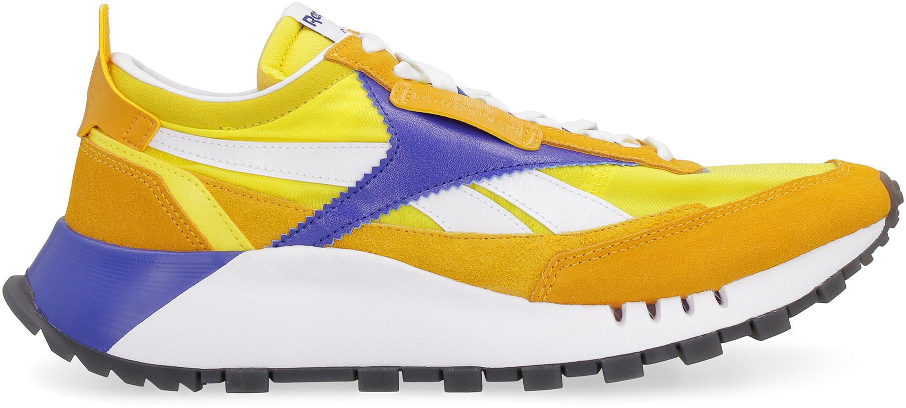 reebok mens yellow shoes