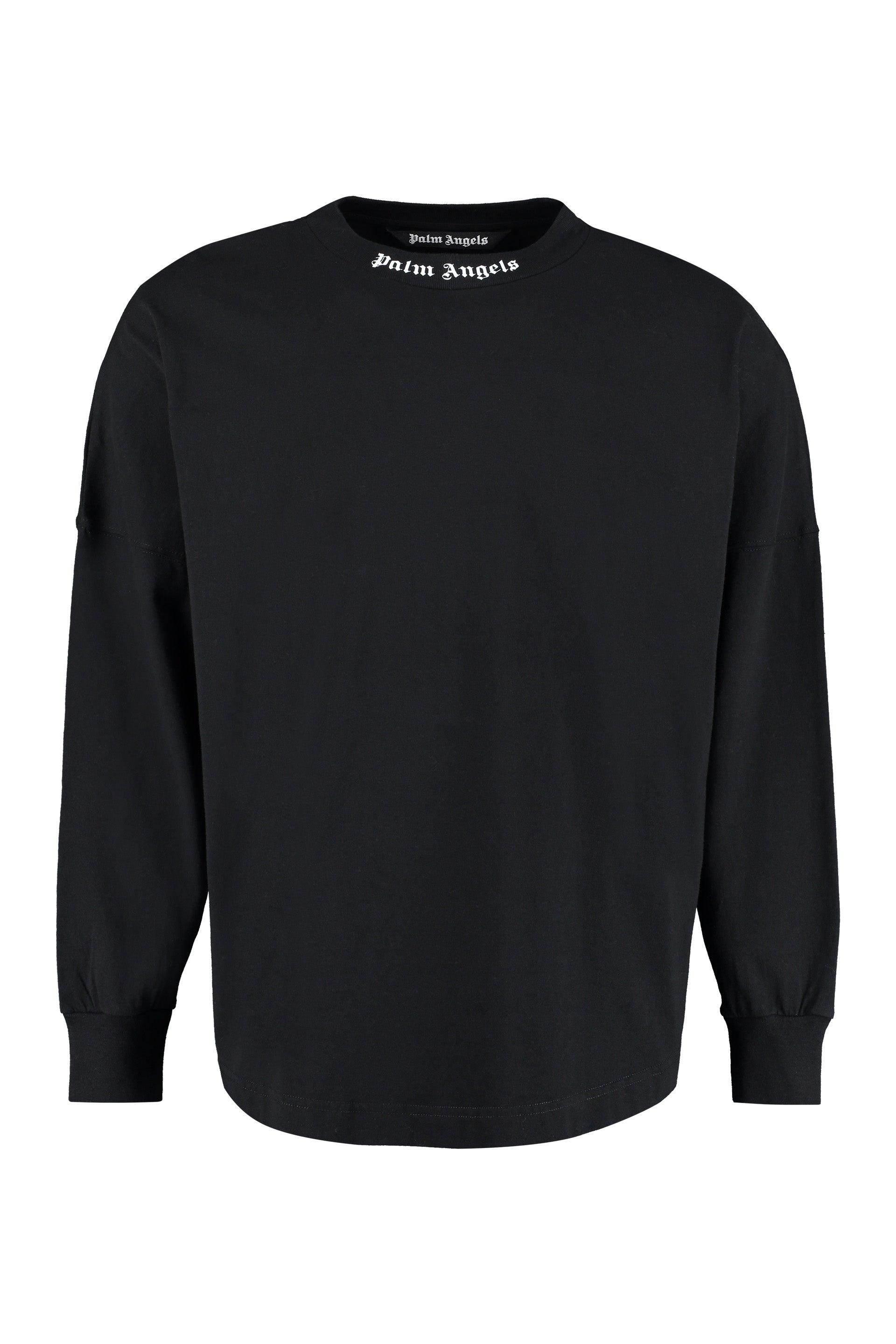 Palm Angels Long Sleeve Cotton T-shirt for Men | Lyst