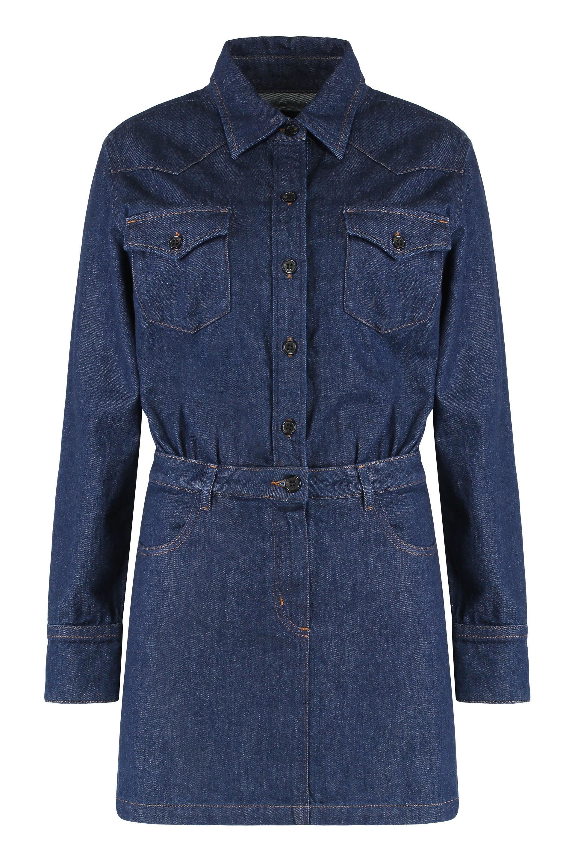 apc denim dress A.P.C. Women's Dresses