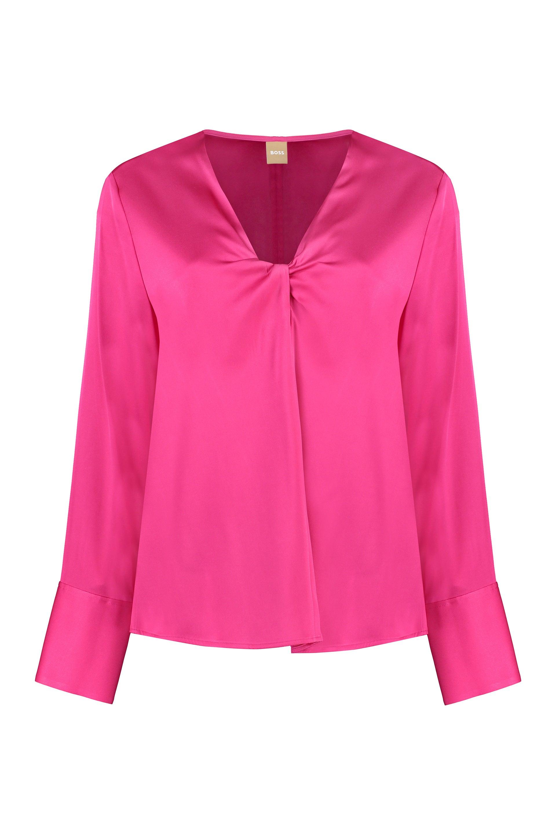 Hugo boss sale silk blouse