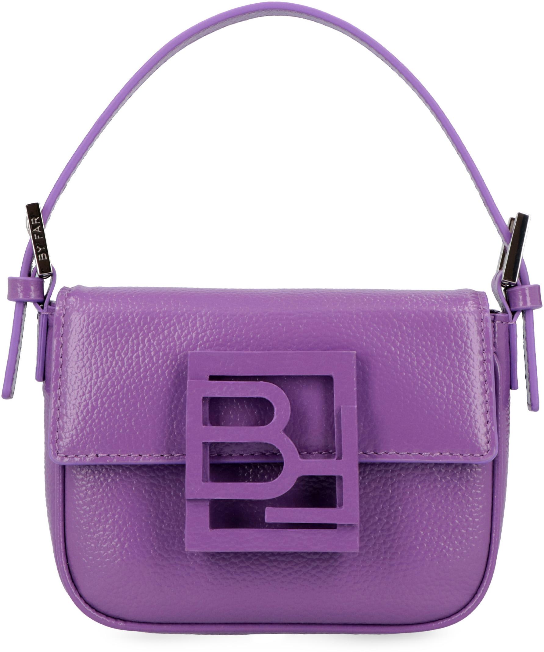 BY FAR Alfie Leather Handbag in Purple Lyst
