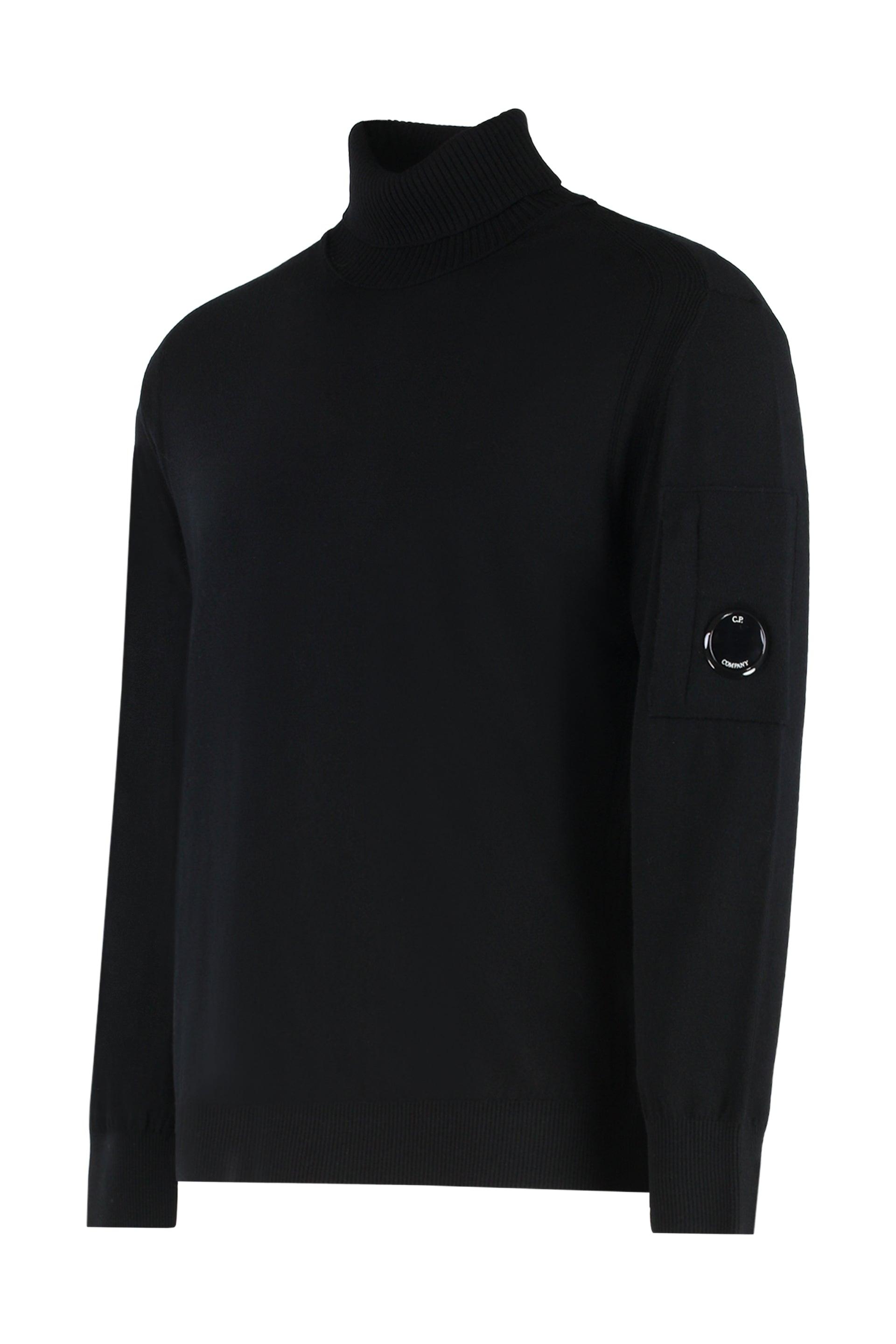 CP COMPANY｜LONG-SLEEVED ZIP-UP/TURTLENECK (Cotton Fleec Sweaters C.P. Company turtleneck | FLEXDOG