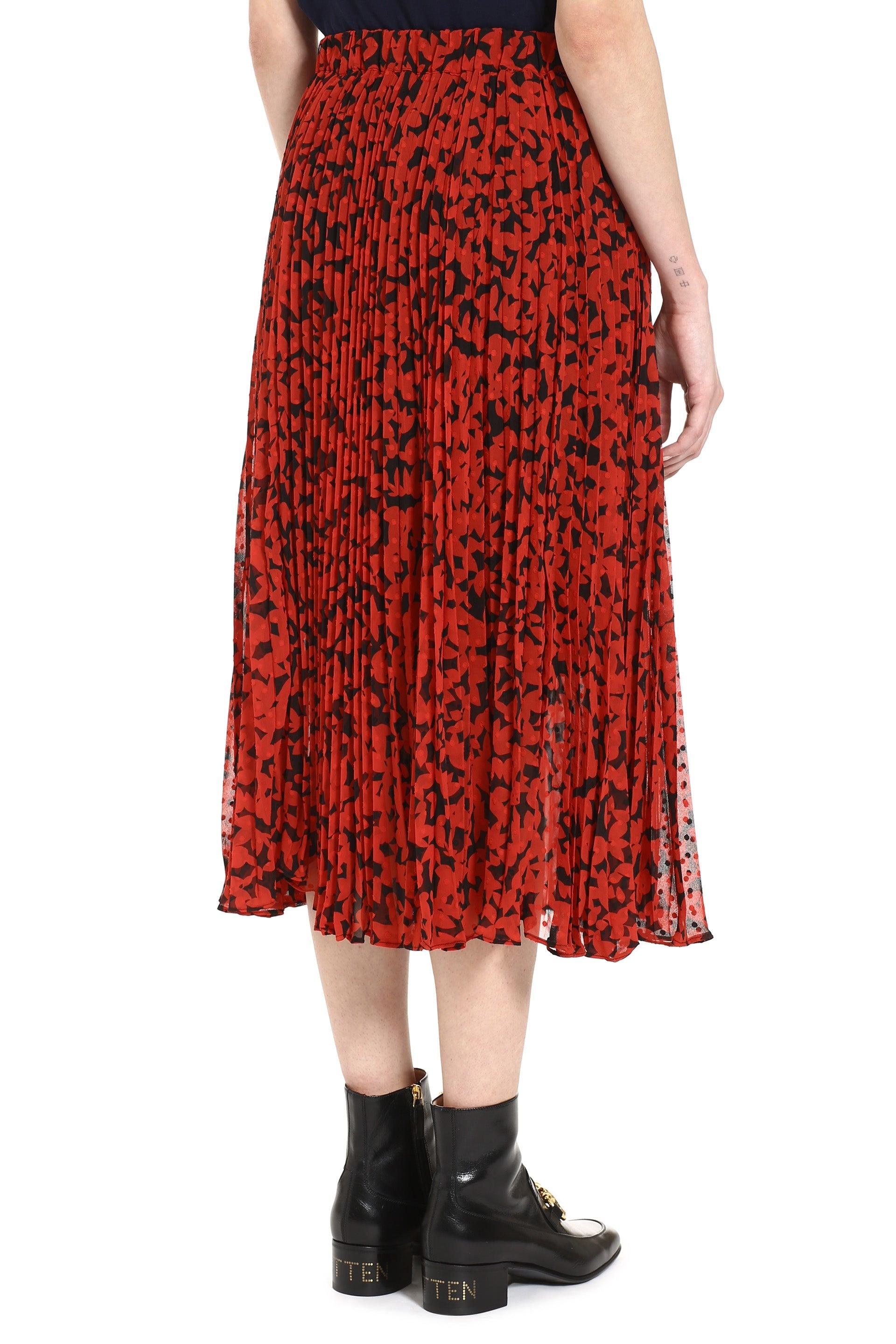 Michael kors pleated deals skirt
