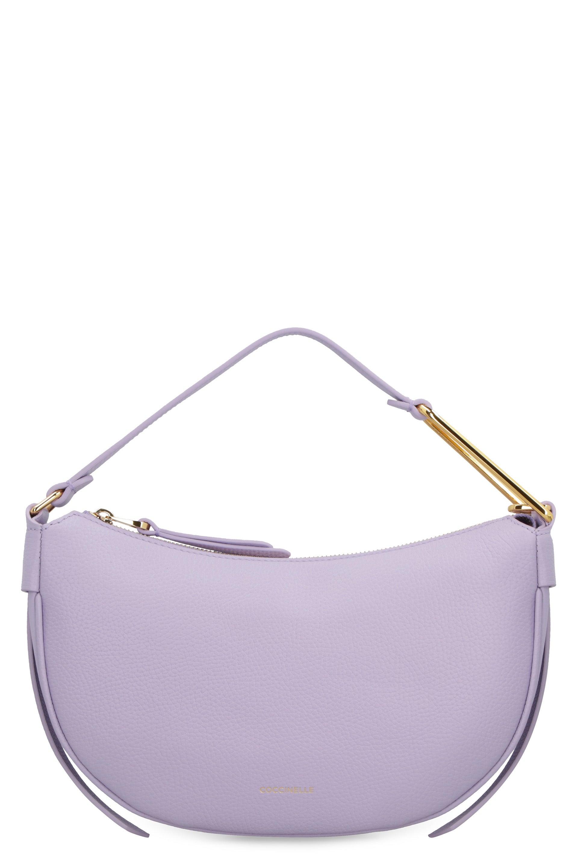 Coccinelle Priscilla Leather Shoulder Bag in Purple Lyst UK