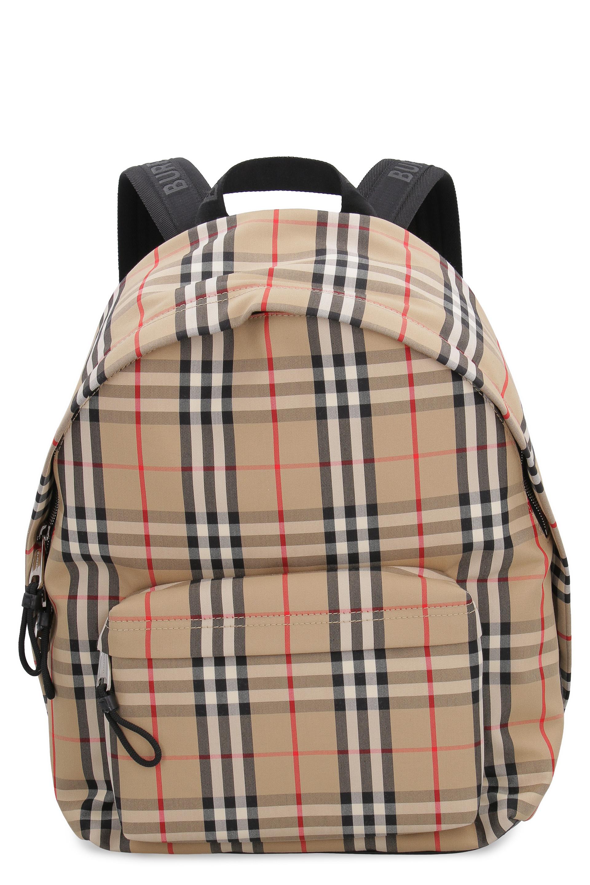 burberry plaid backpack
