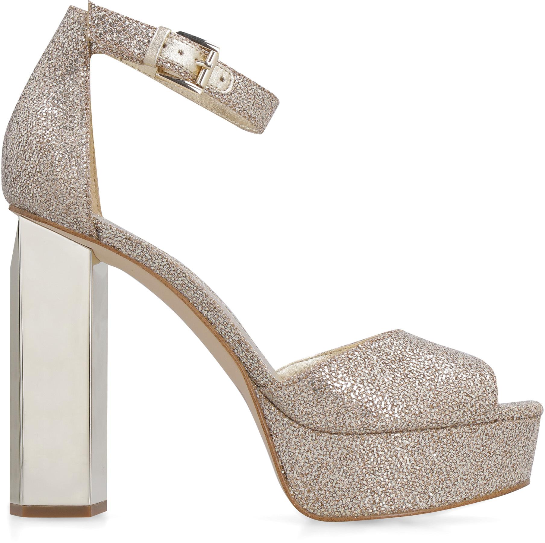 michael kors sandals plastic