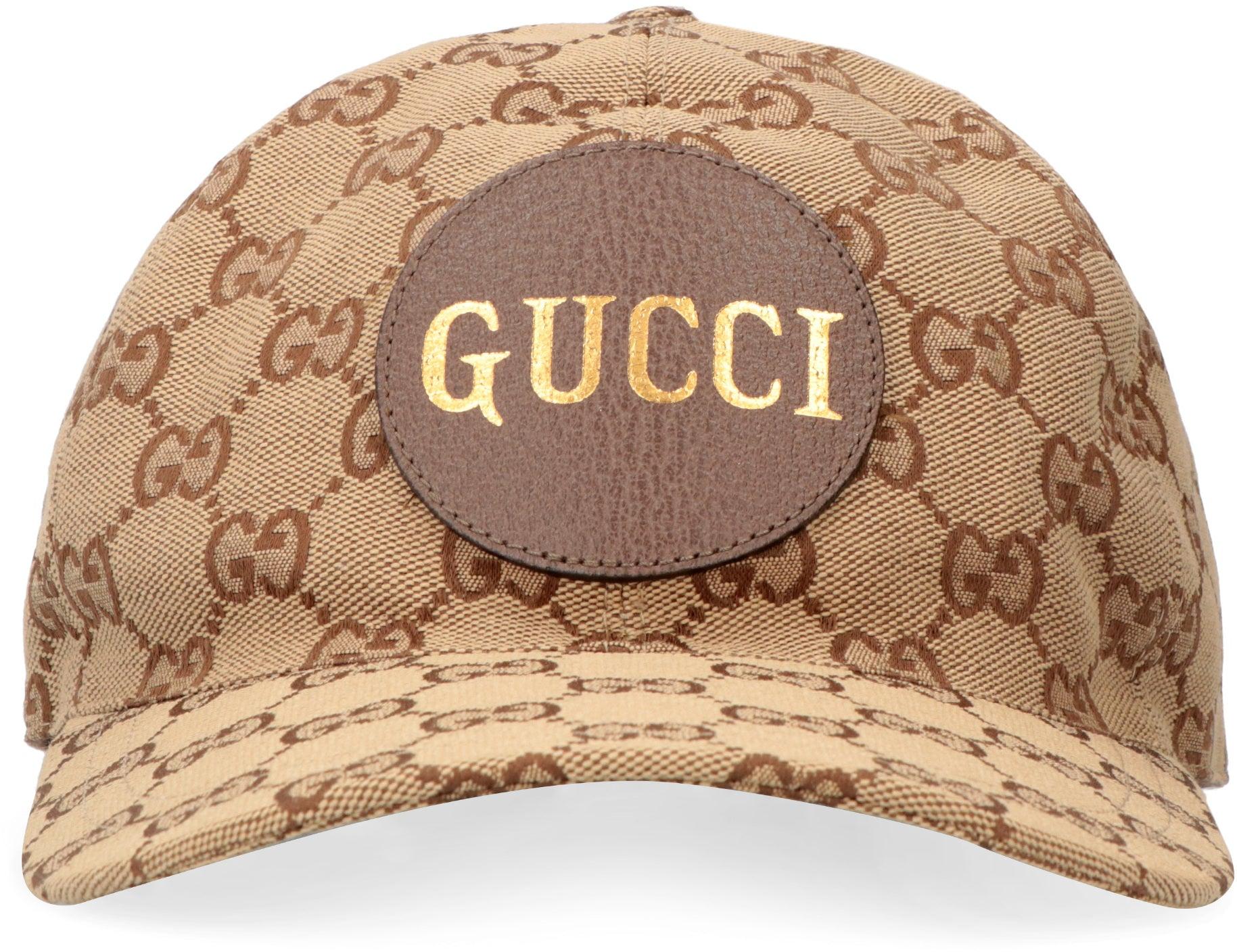 Cappello da baseball con logo all-over di Gucci da Uomo | Lyst