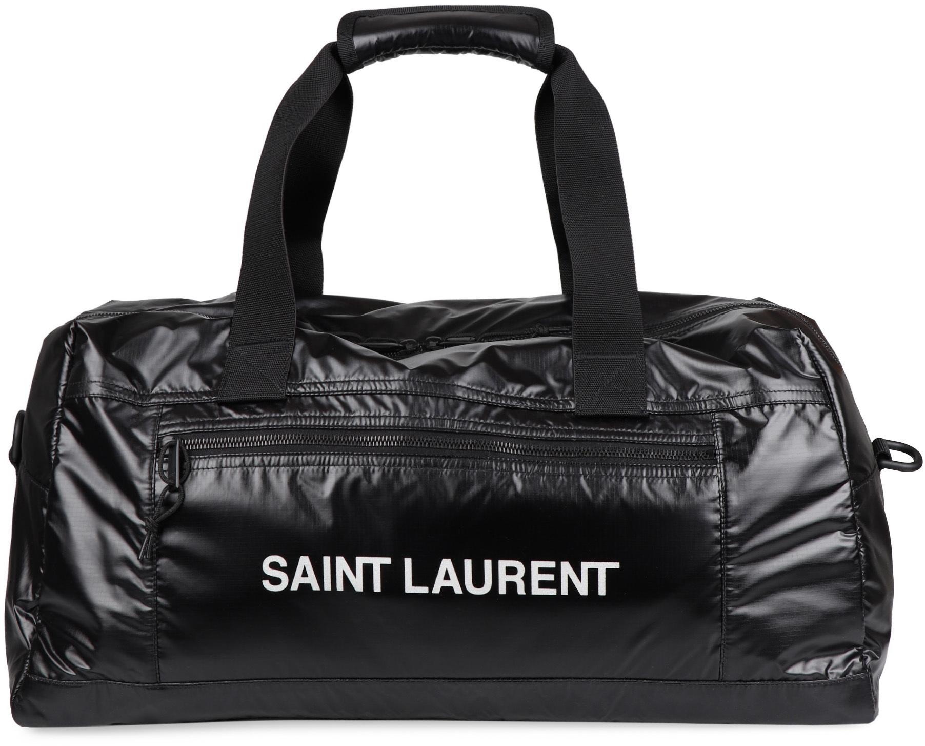 Saint Laurent Synthetic Nylon Travel Bag in Black for Men - Lyst