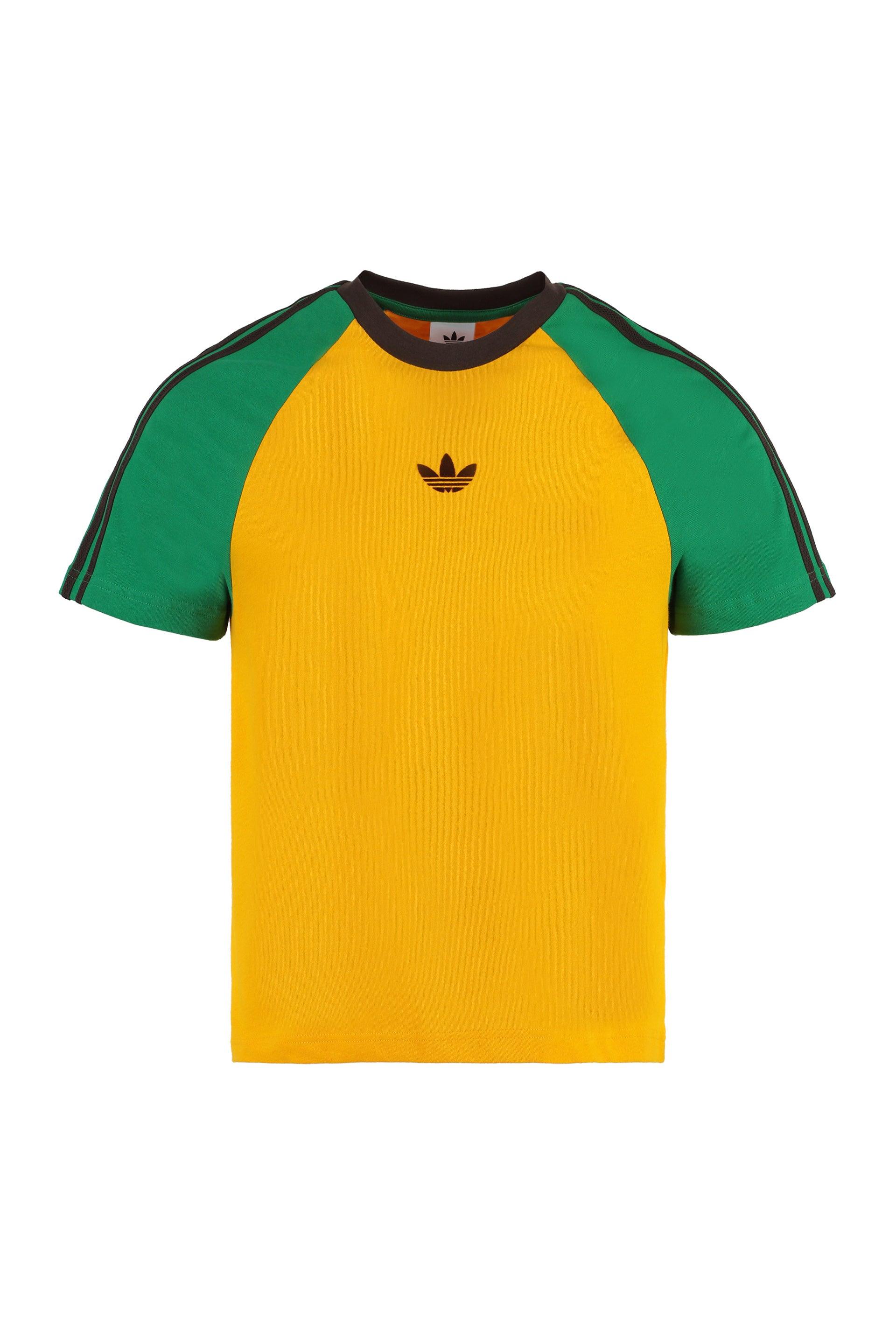 Adidas x Wales Bonner logo-embroidered T-shirt - Farfetch