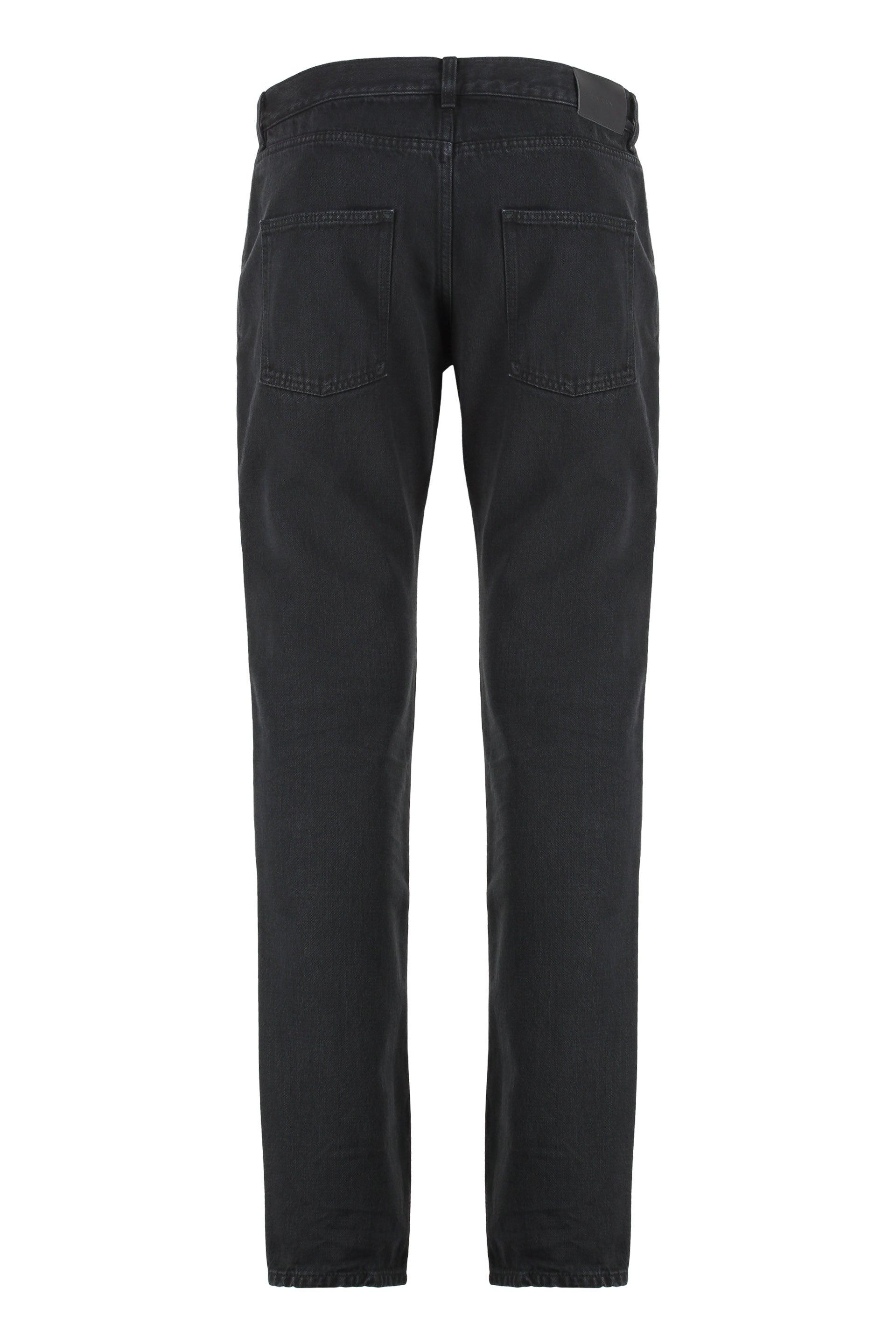 saint-laurent-black-Slim-Fit-