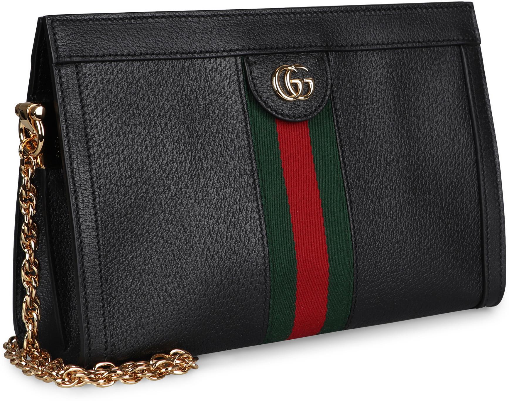 Gucci Black Ophidia Small Suede Shoulder Bag Lyst
