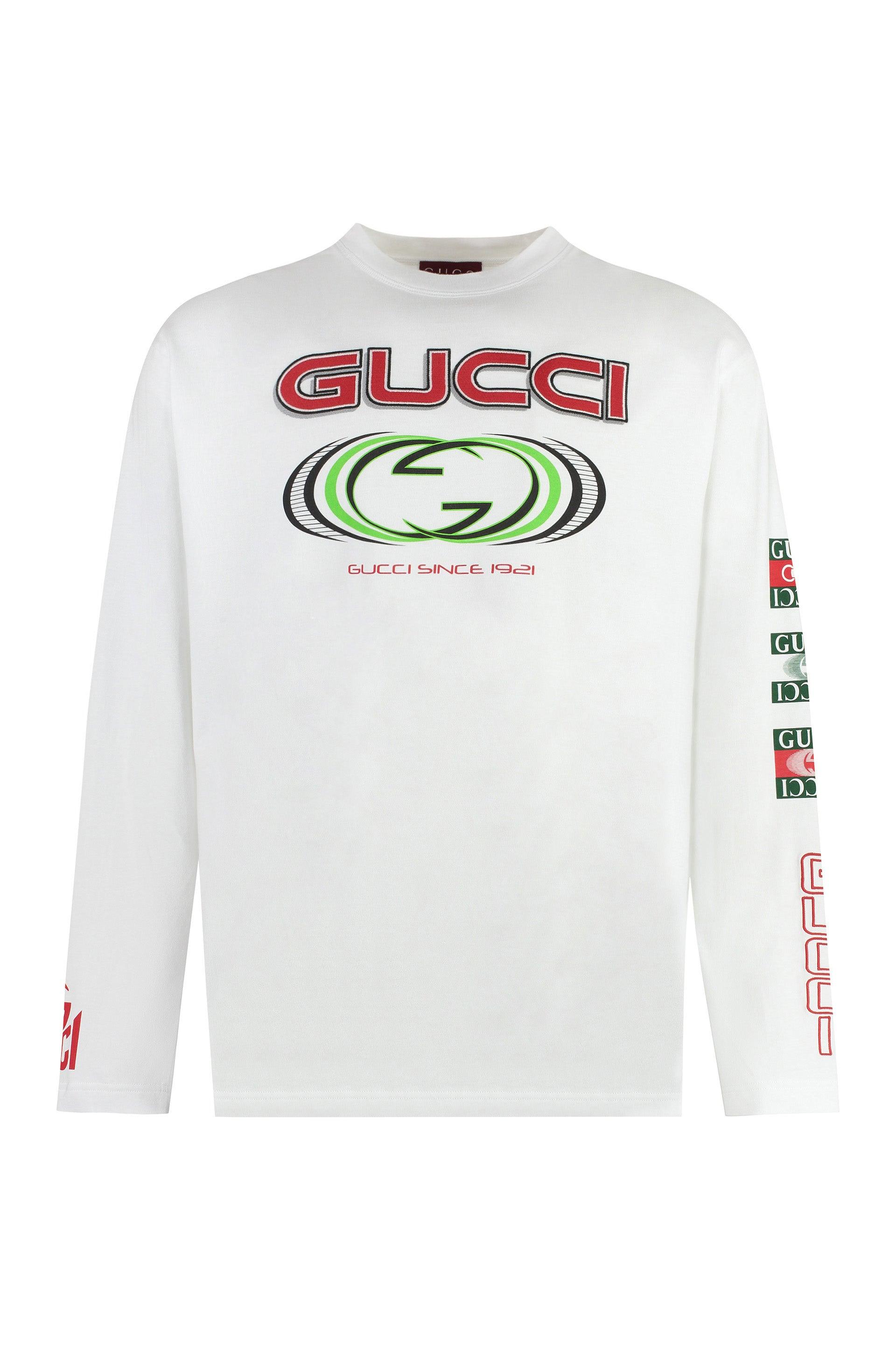 T shirt a manica lunga Gucci da uomo Sconto online fino al 39 Lyst