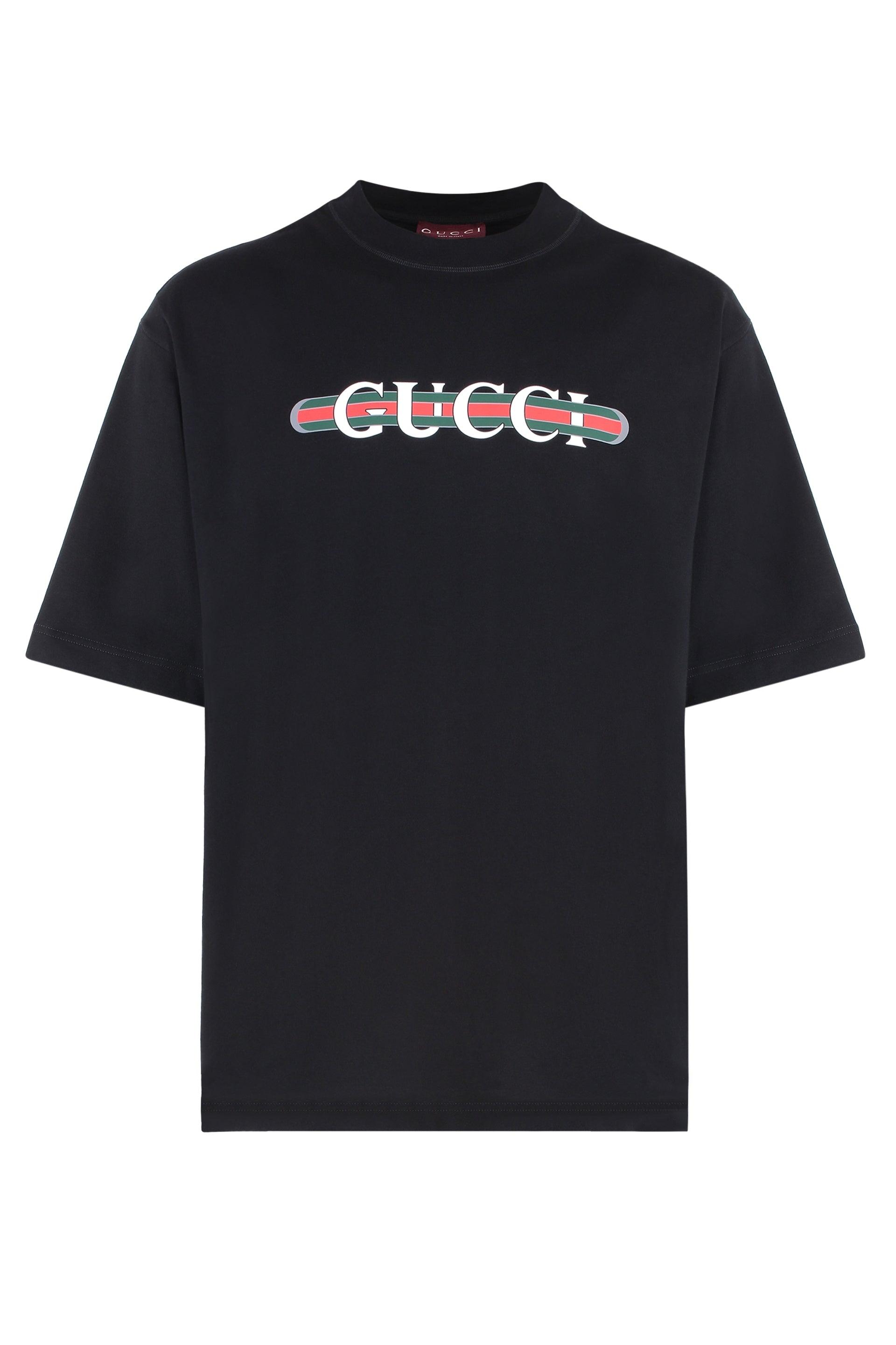 GUCCI スカル テキスト 半袖Tシャツ XS Men's Gucci Short sleeve t-shirts | Lyst
