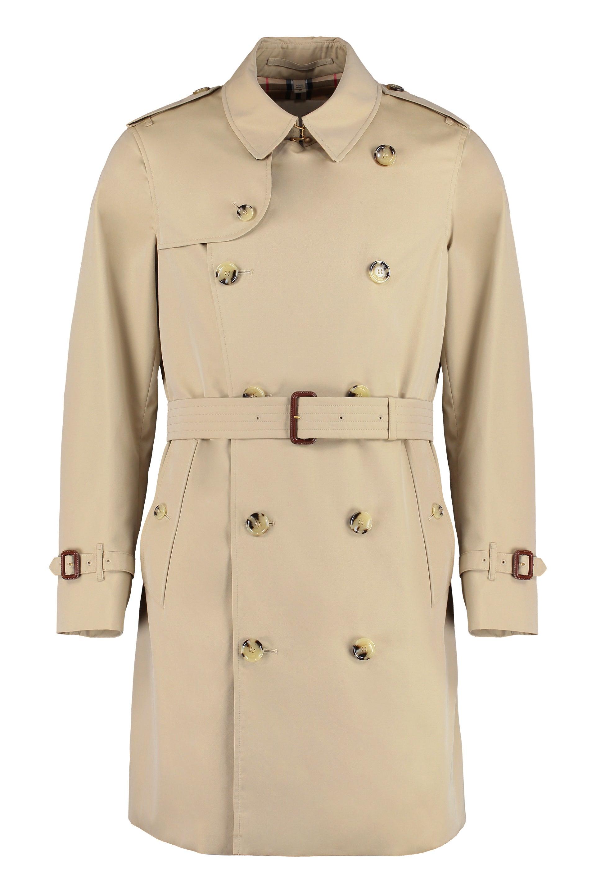 Burberry Kensington Midi Trench Coat in Natural for Men Lyst UK