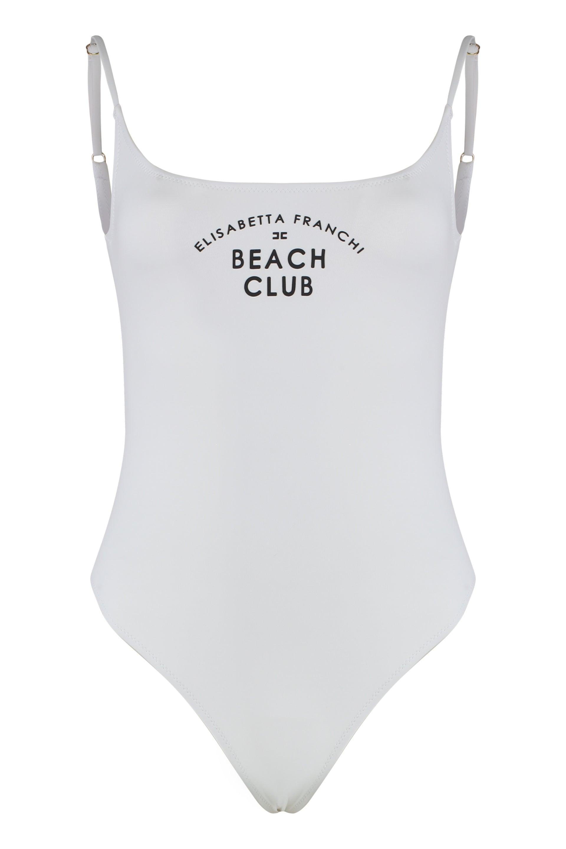 ワンピース水着 ELISABETTA FRANCHI Woman Swimsuit Orange CS74B DP4 Elisabetta Franchi Spring Summer 2025 collection featured in