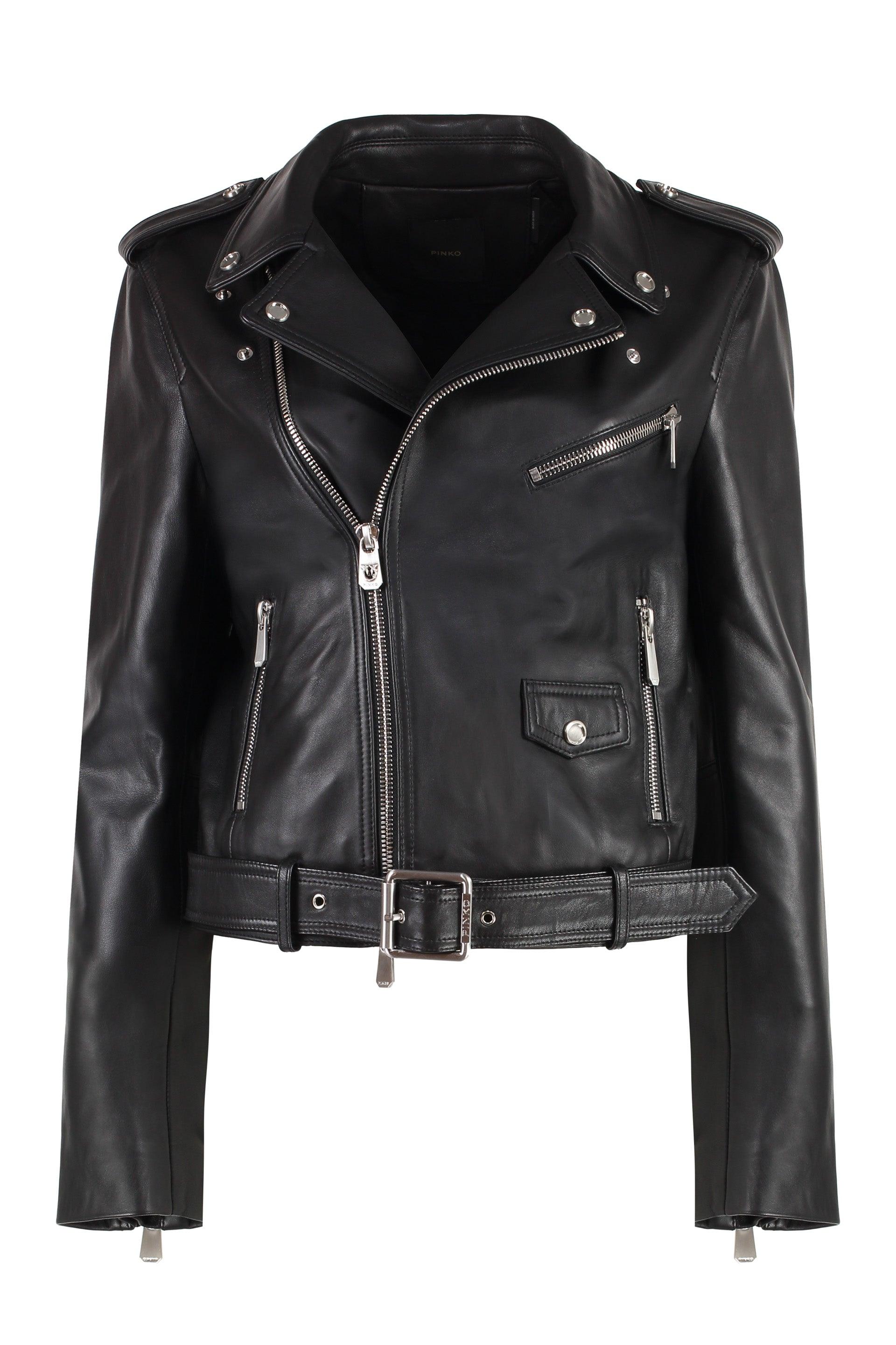 pinko-black-Costa-Rica-Leather
