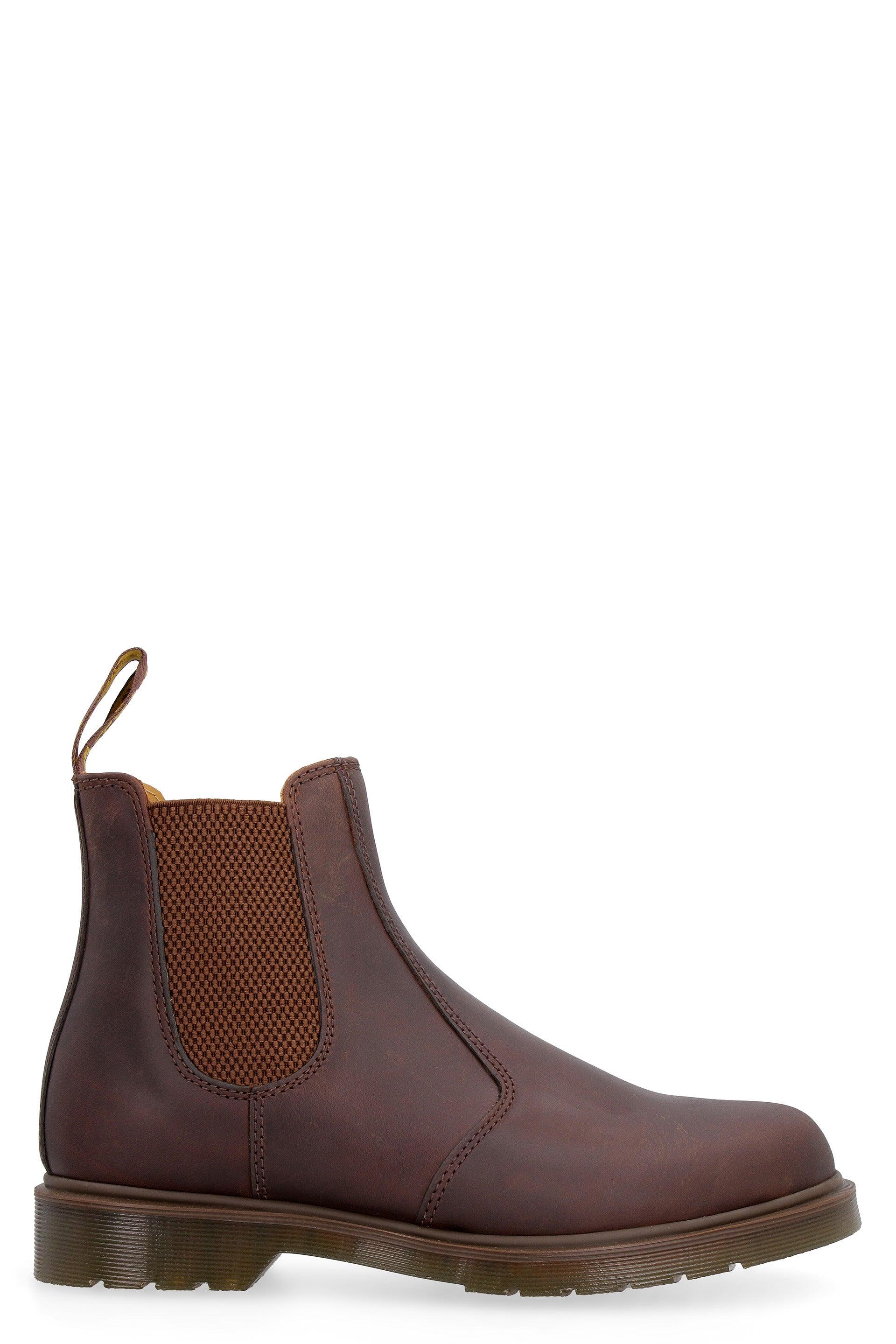 Dr. Martens Leather 2976 Crazy Horse Ankle Boots in Brown - Save 47% | Lyst