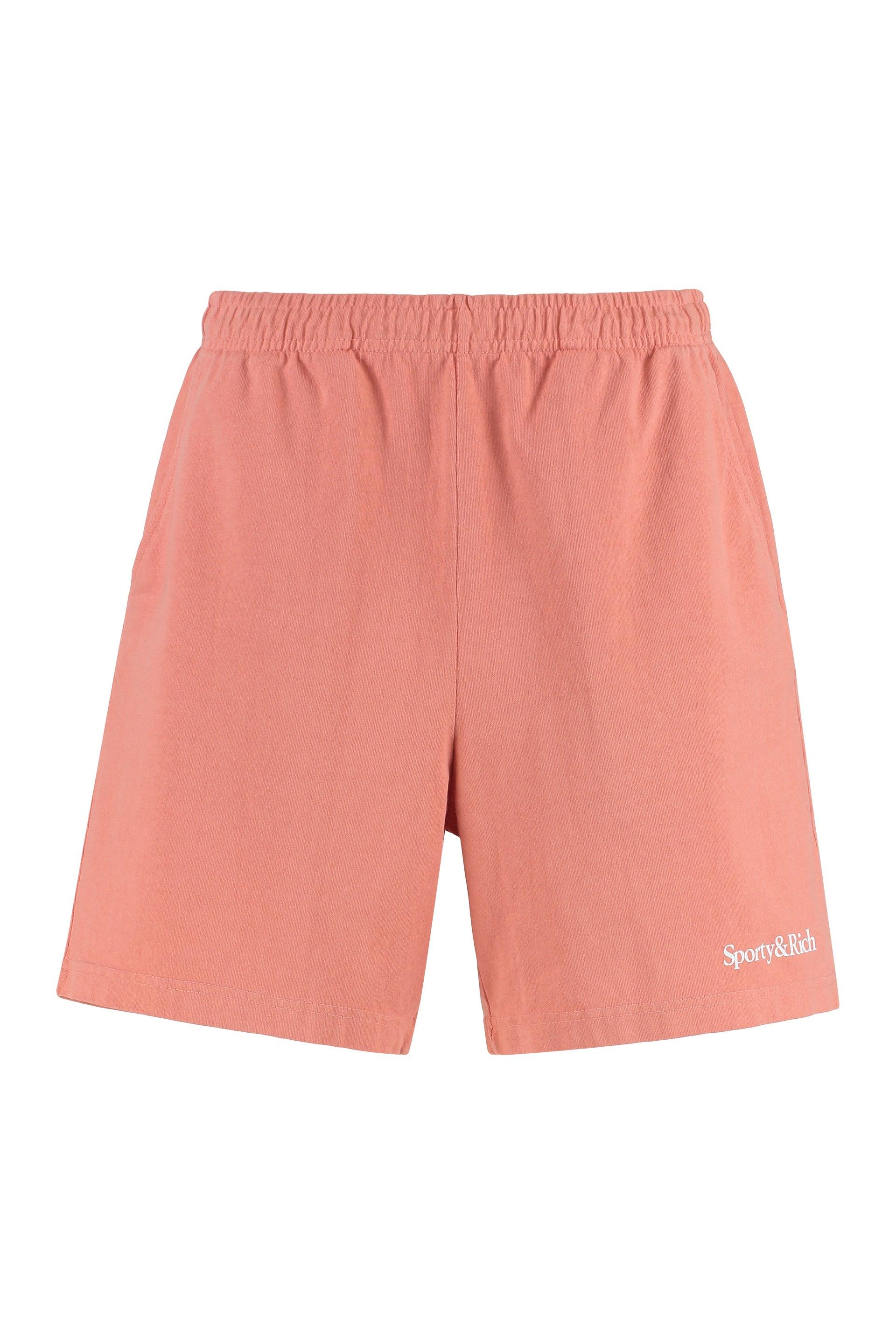 ショートパンツ Sporty & Rich Salmon pink stretch cotton shorts Sporty & Rich Shorts for Men | Online Sale up to 71% off | Lyst