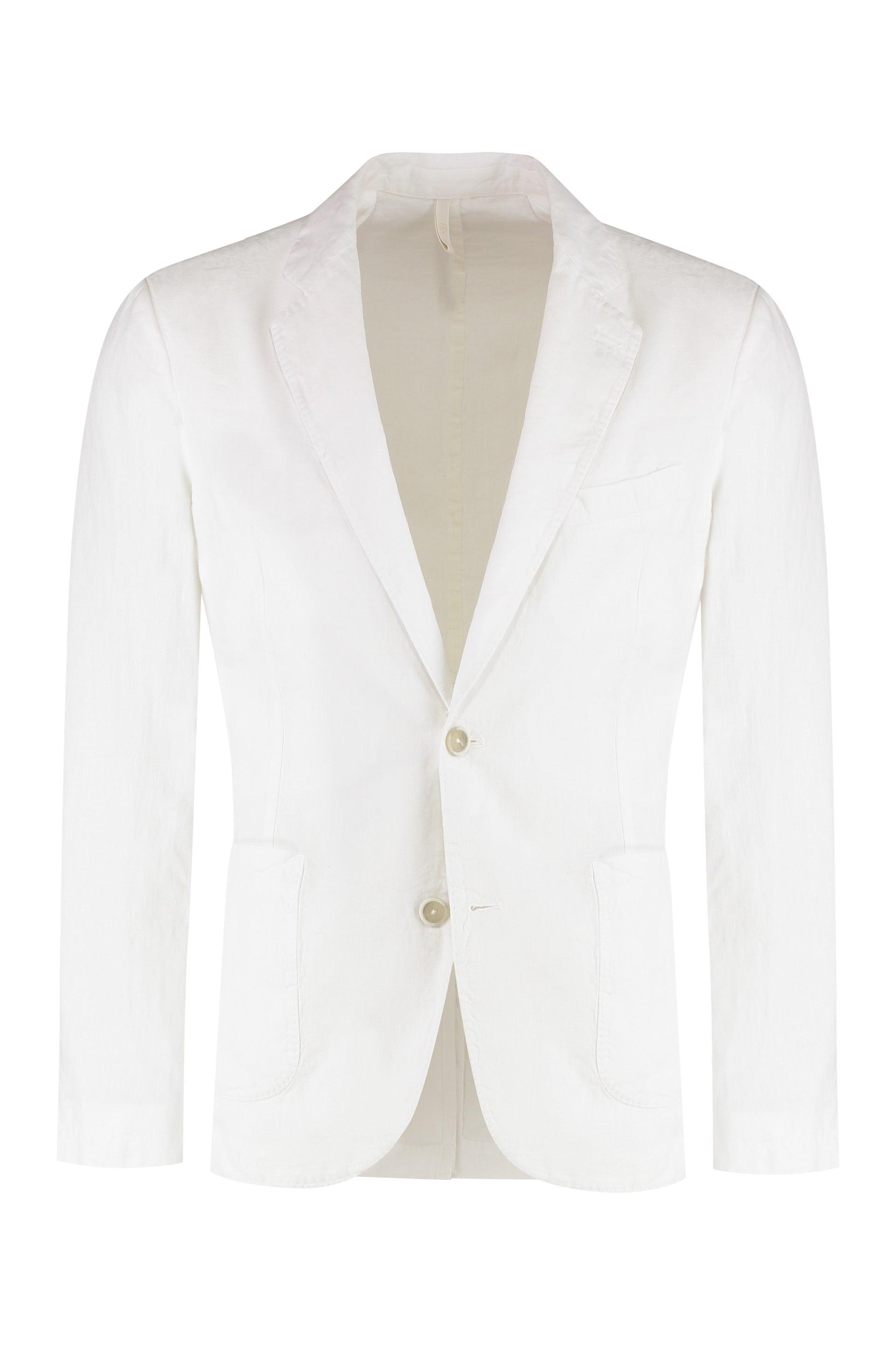 100% linen jacket with zip - Women | MANGO USA