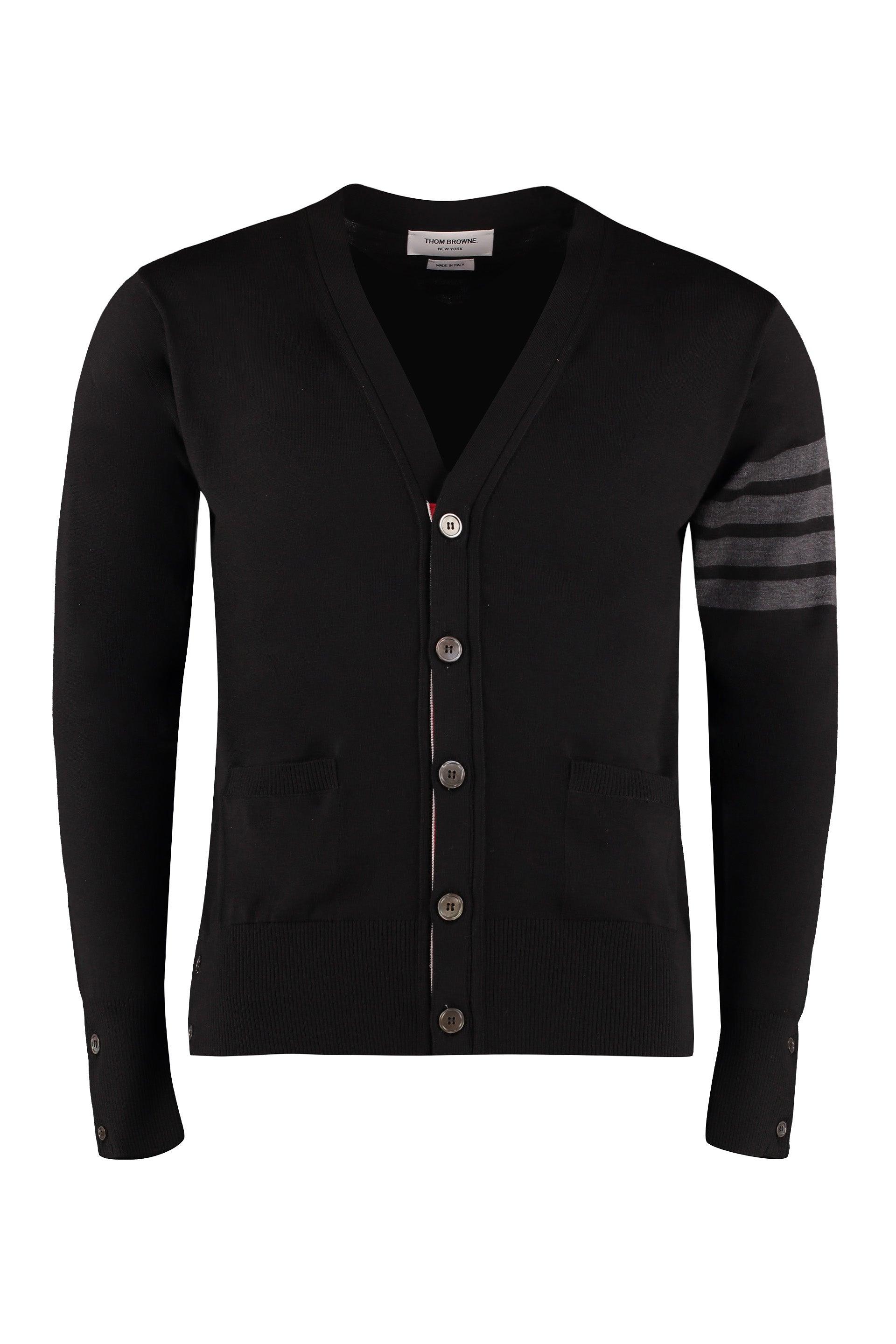 Thom Browne Merino Wool Cardigan in 