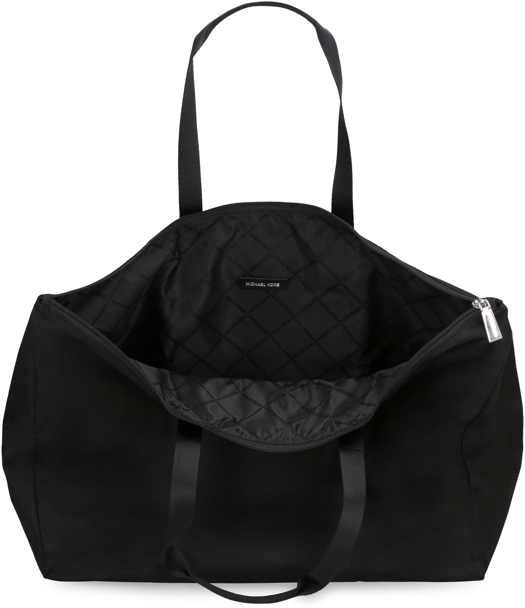 MICHAEL Michael Kors Jet Set Travel Nylon Tote in Black Lyst UK