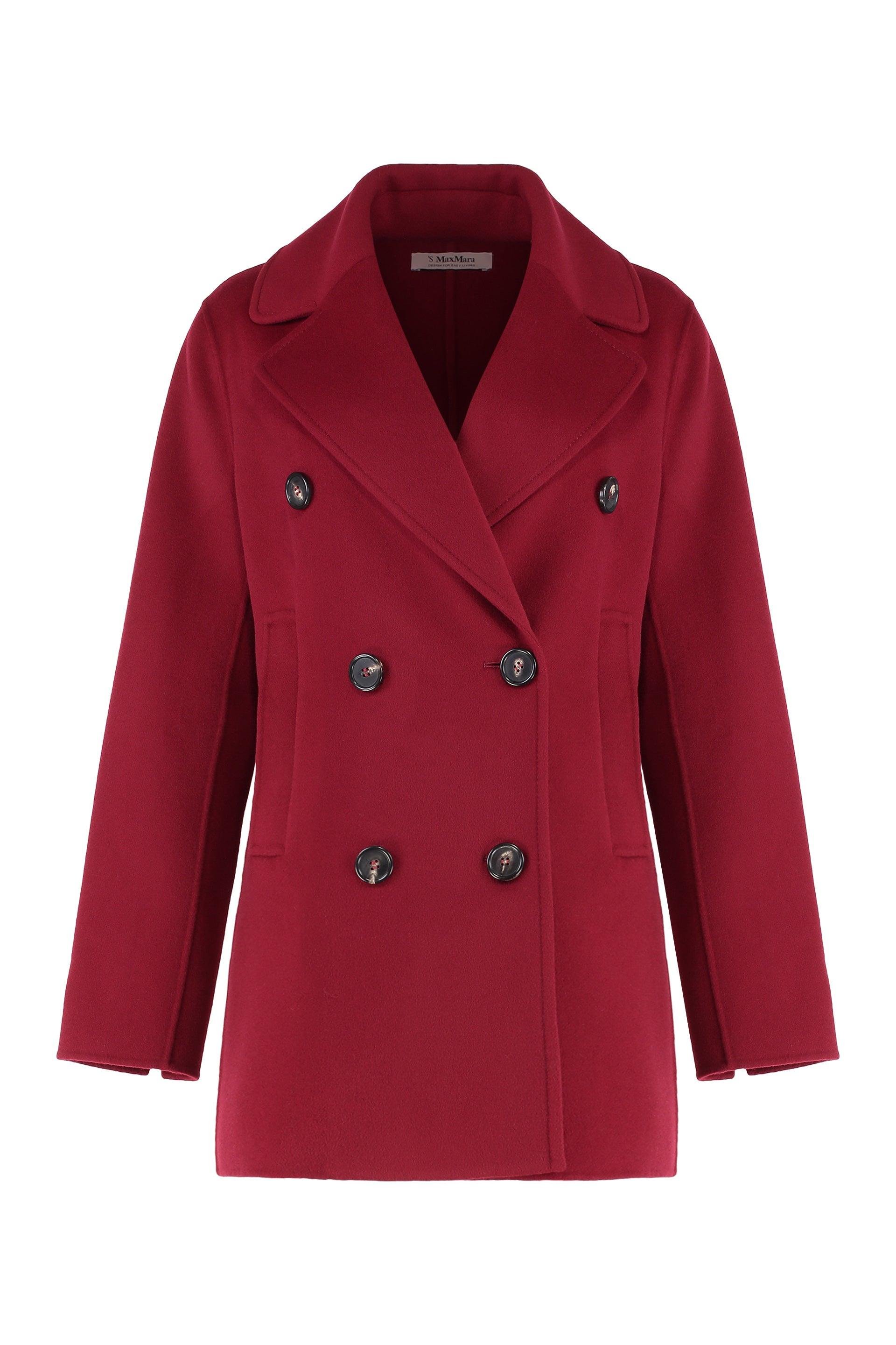 Cappotto Giglio Rosso Abbigliamento Prezzi Cappotti Rosso Max Mara Da Donna  Lyst