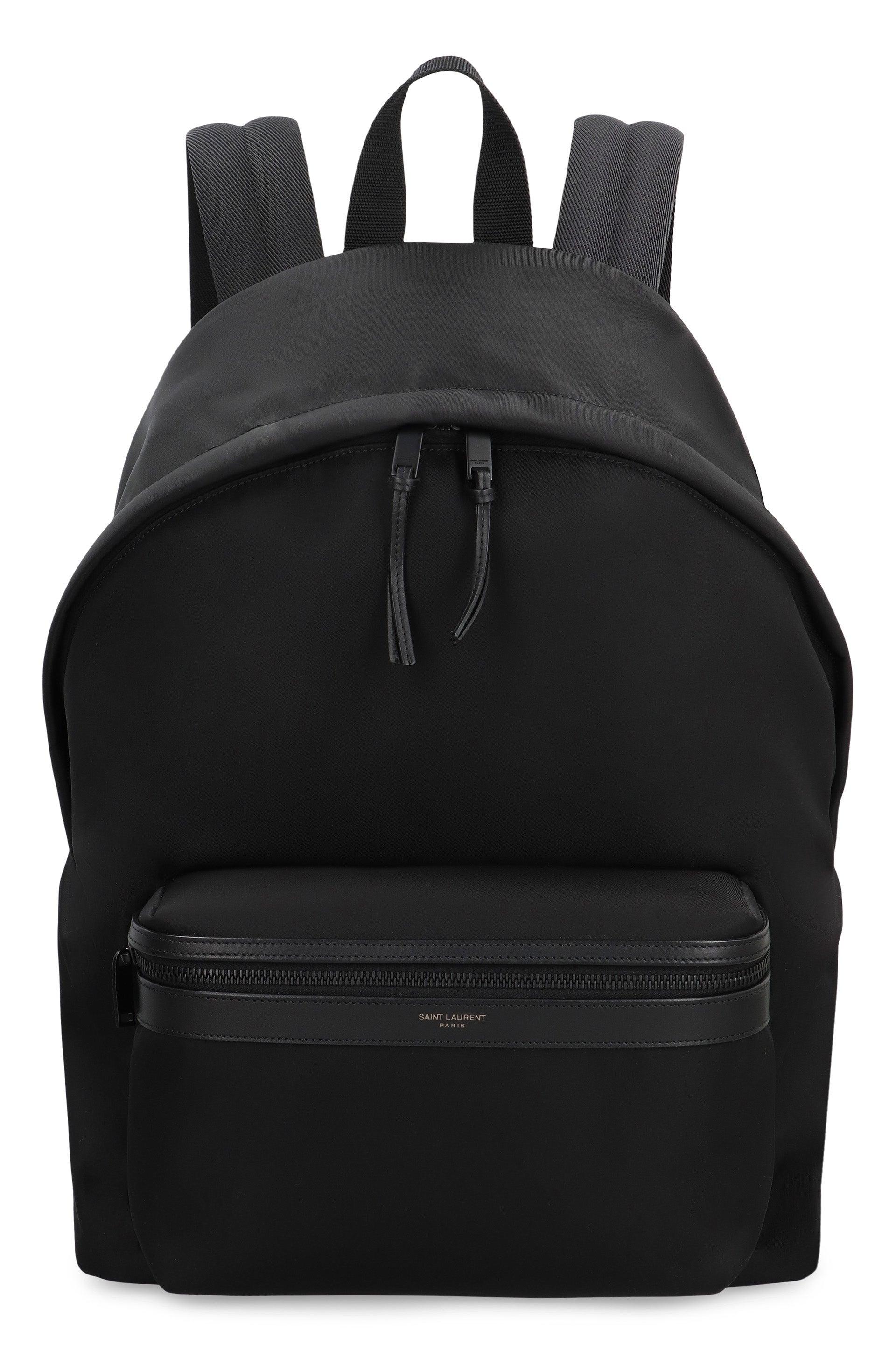 city backpack in nylon canvas and leather Saint Laurent Black – The Exclusive Line ensuring everything you need is easily accessible Saint Laurent 