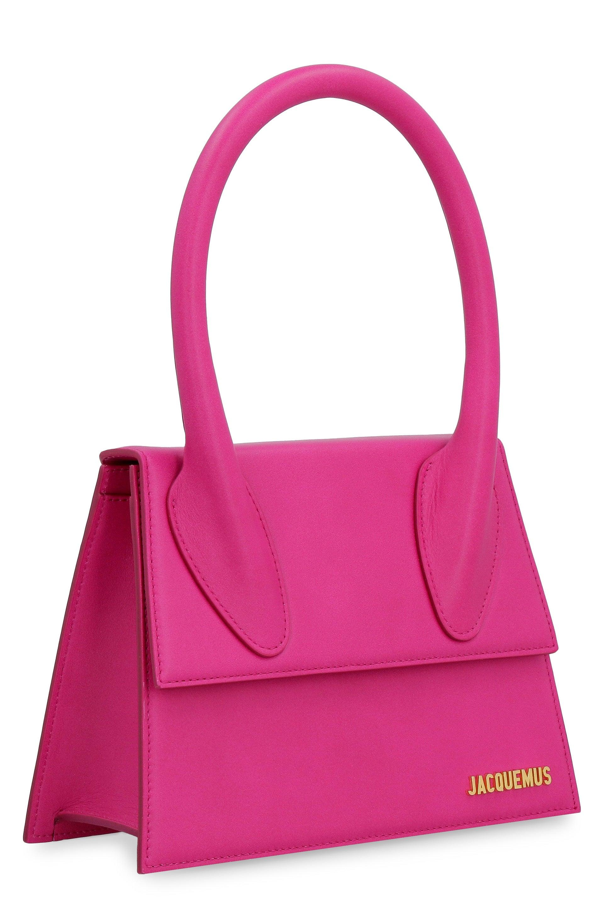 Jacquemus Le Grand Chiquito Leather Bag in Pink | Lyst