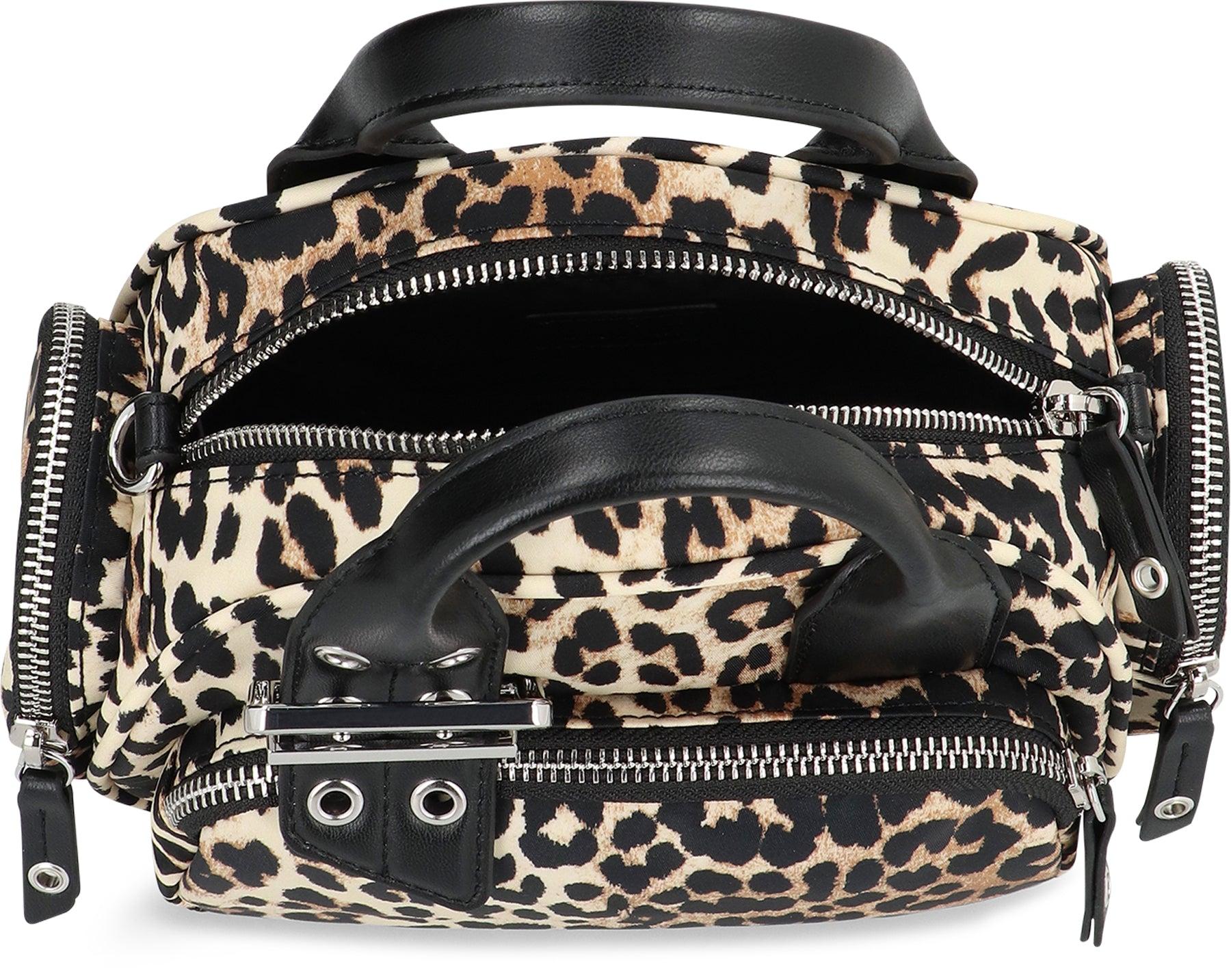 トートバッグ Ganni Small 'Bou' Multicolor Leather Blend Bag Leopard Mini GANNI Bou Bag | GANNI US