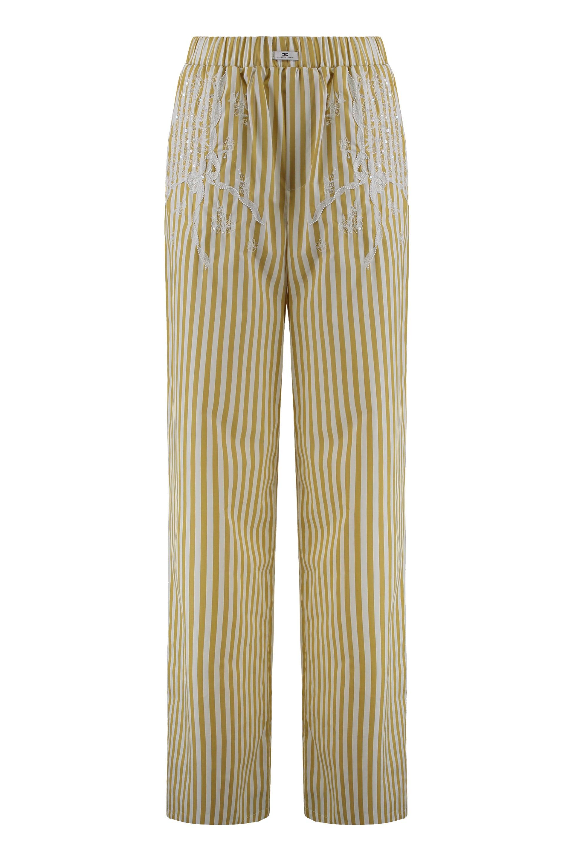 パンツ ELISABETTA FRANCHI Woman Pants Black TU031 110 Elisabetta Franchi WOMENS PANTS - Pantaloni - nero - Zalando.it
