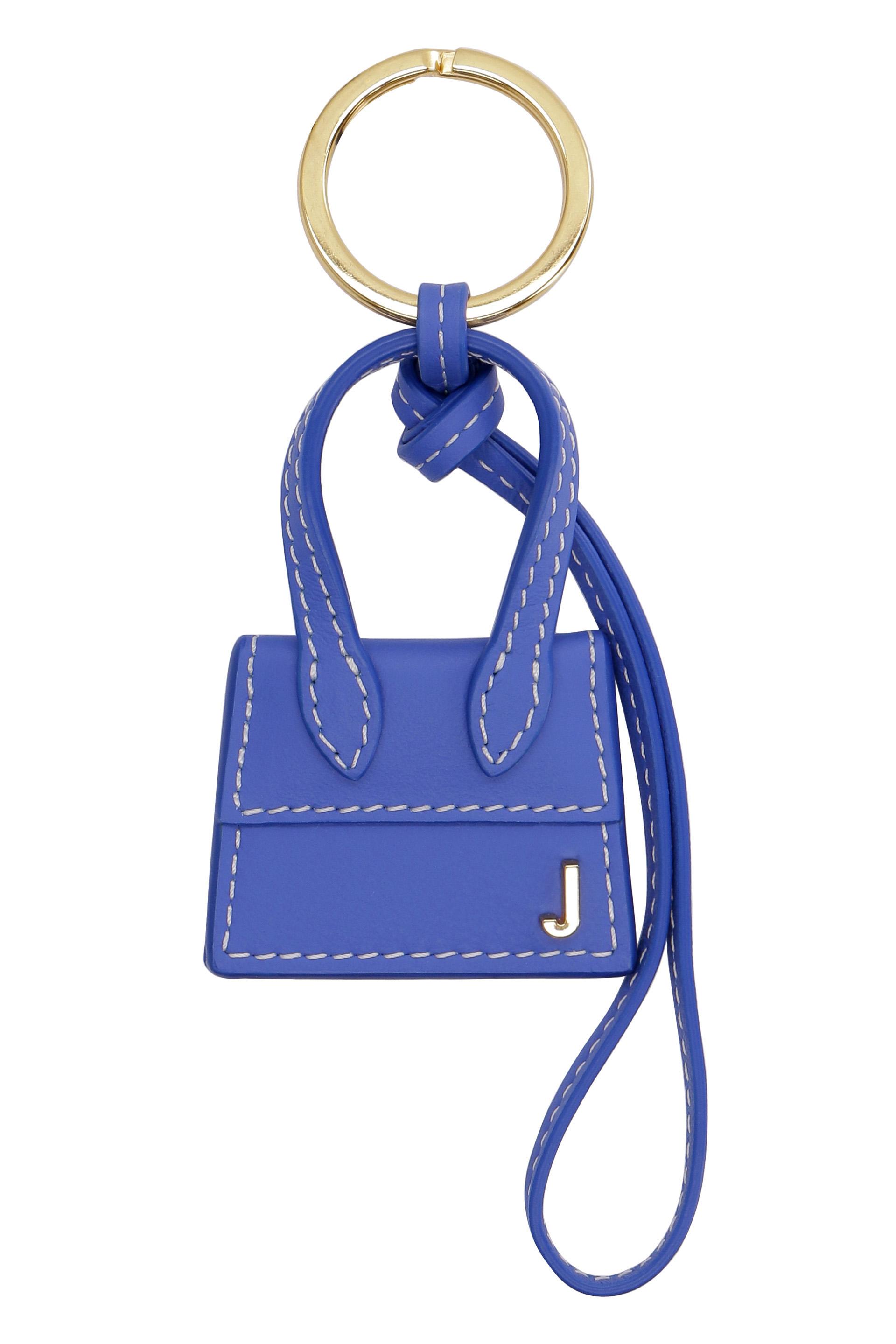 Jacquemus Le Chiquito Leather Keyring in Blue | Lyst UK