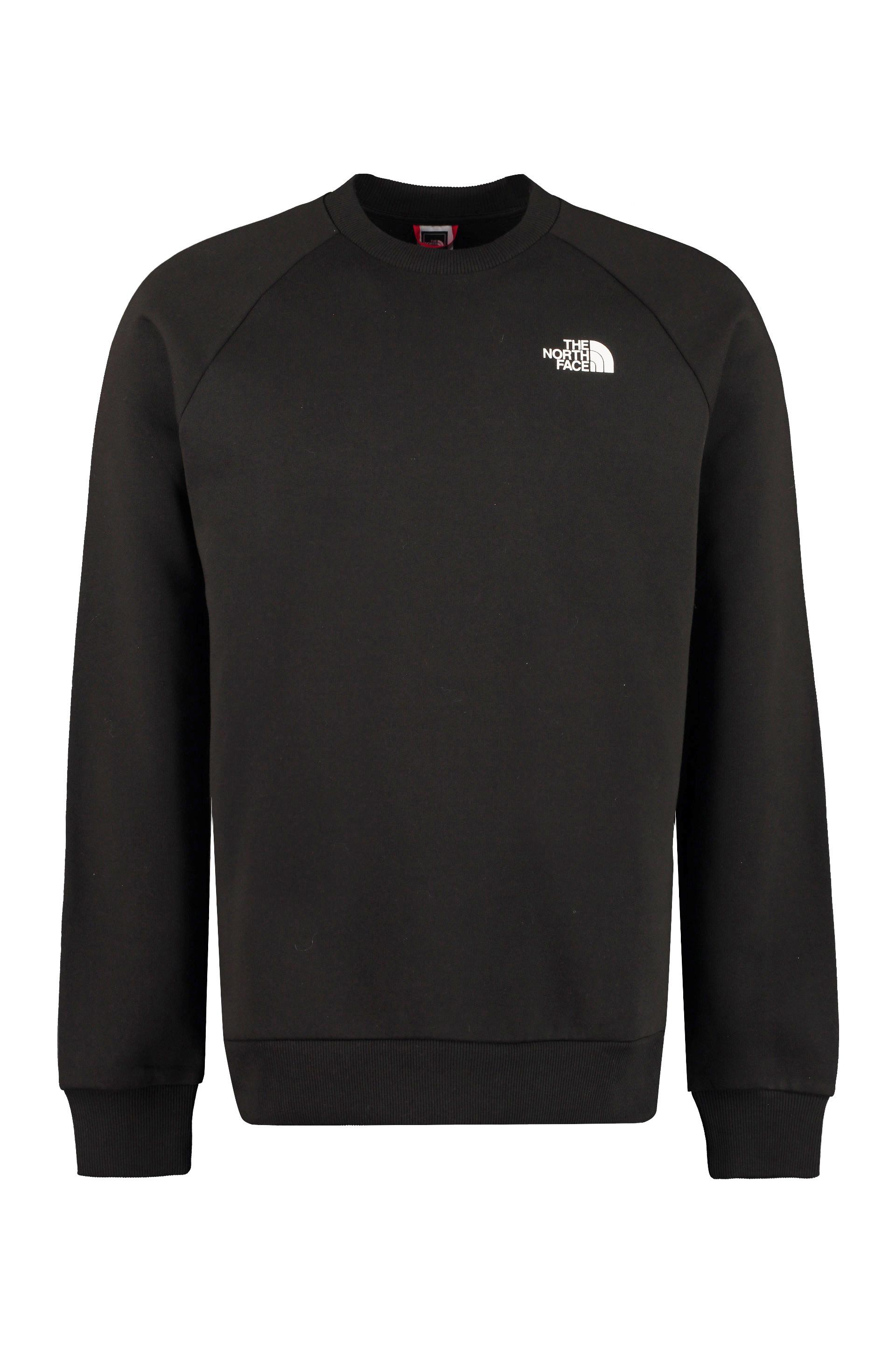 The North Face Cotton Crewneck Sweatshirt in Black for Men Lyst