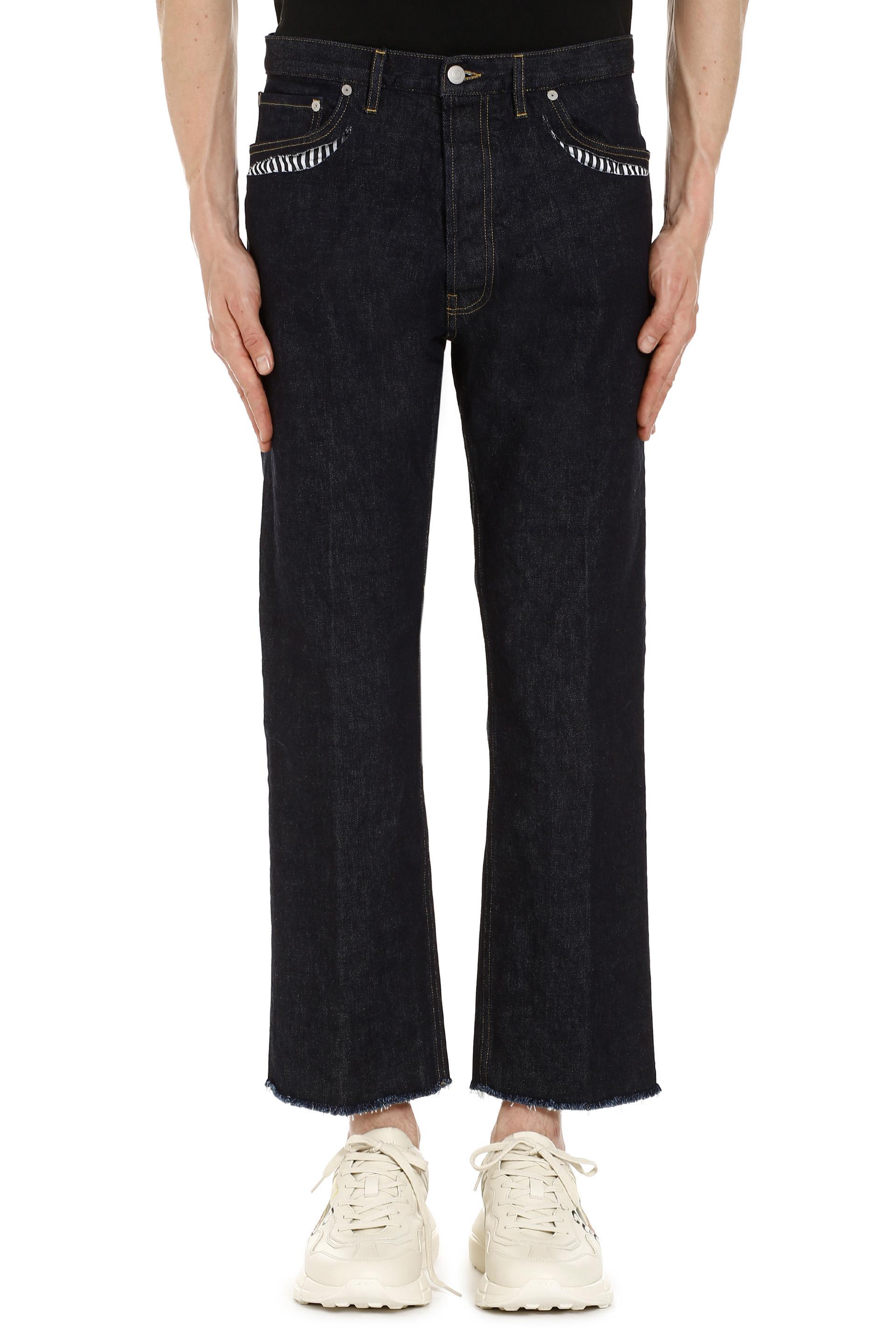 Maison Margiela Denim Straight Leg Jeans in Denim (Blue) for Men - Lyst