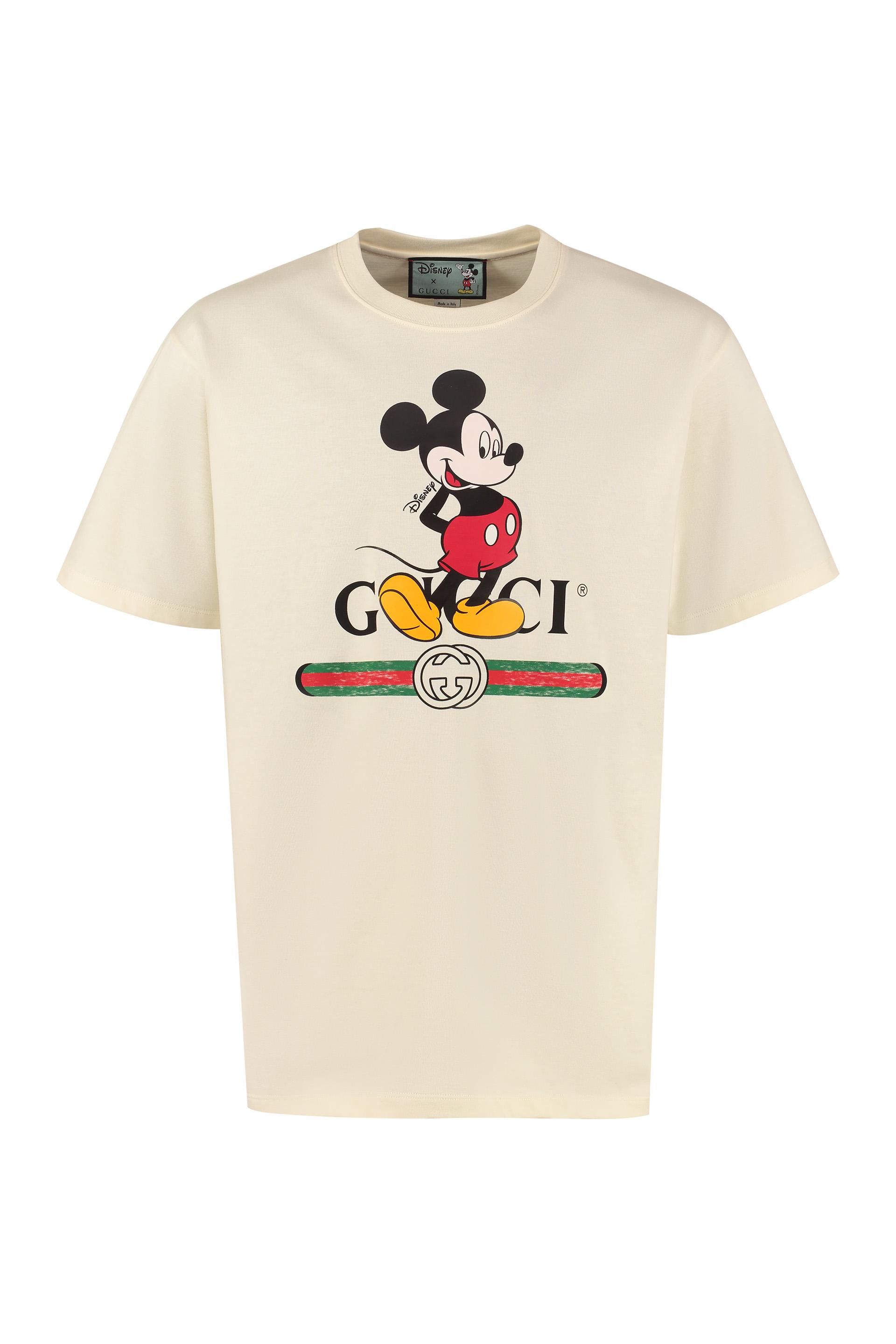 Gucci Cotton Disney X Oversize Tshirt in Natural for Men