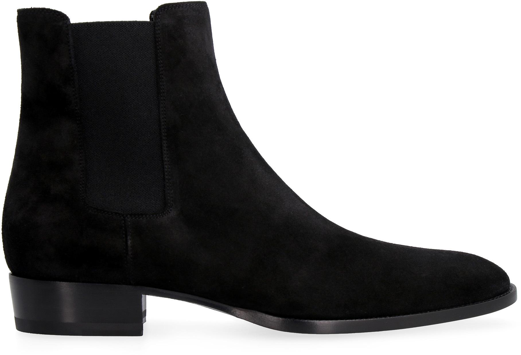 saint laurent wyatt suede