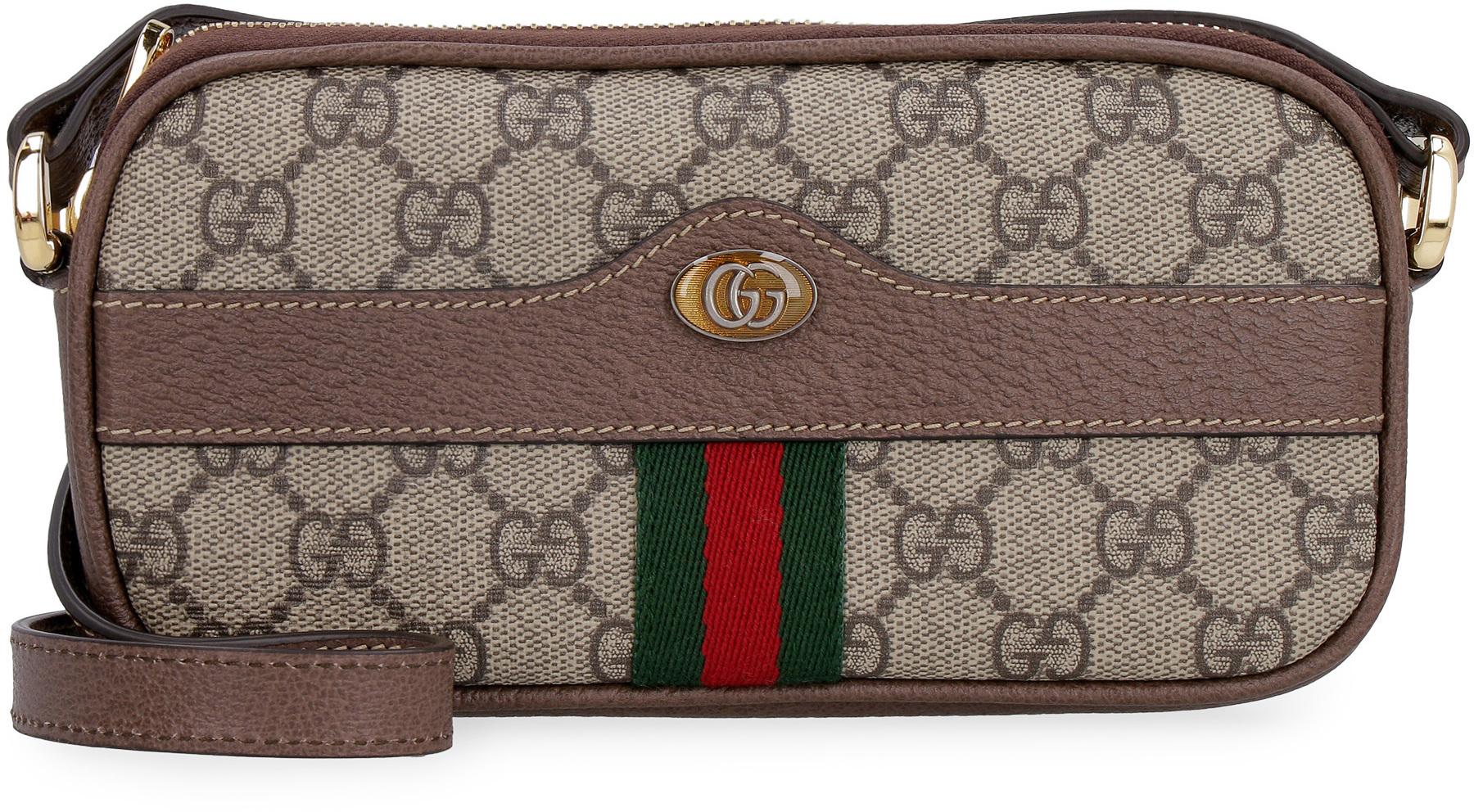 Gucci Canvas Ophidia GG Mini Bag in 