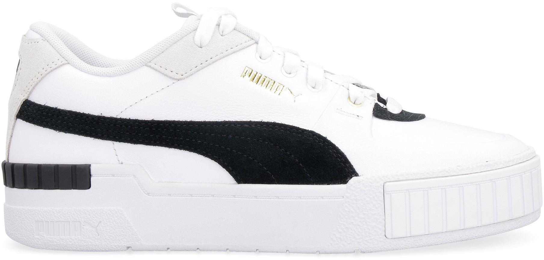 Puma Women's Cali Sport SD Puma White/Serenity - 375467-01 | Sneaker  District