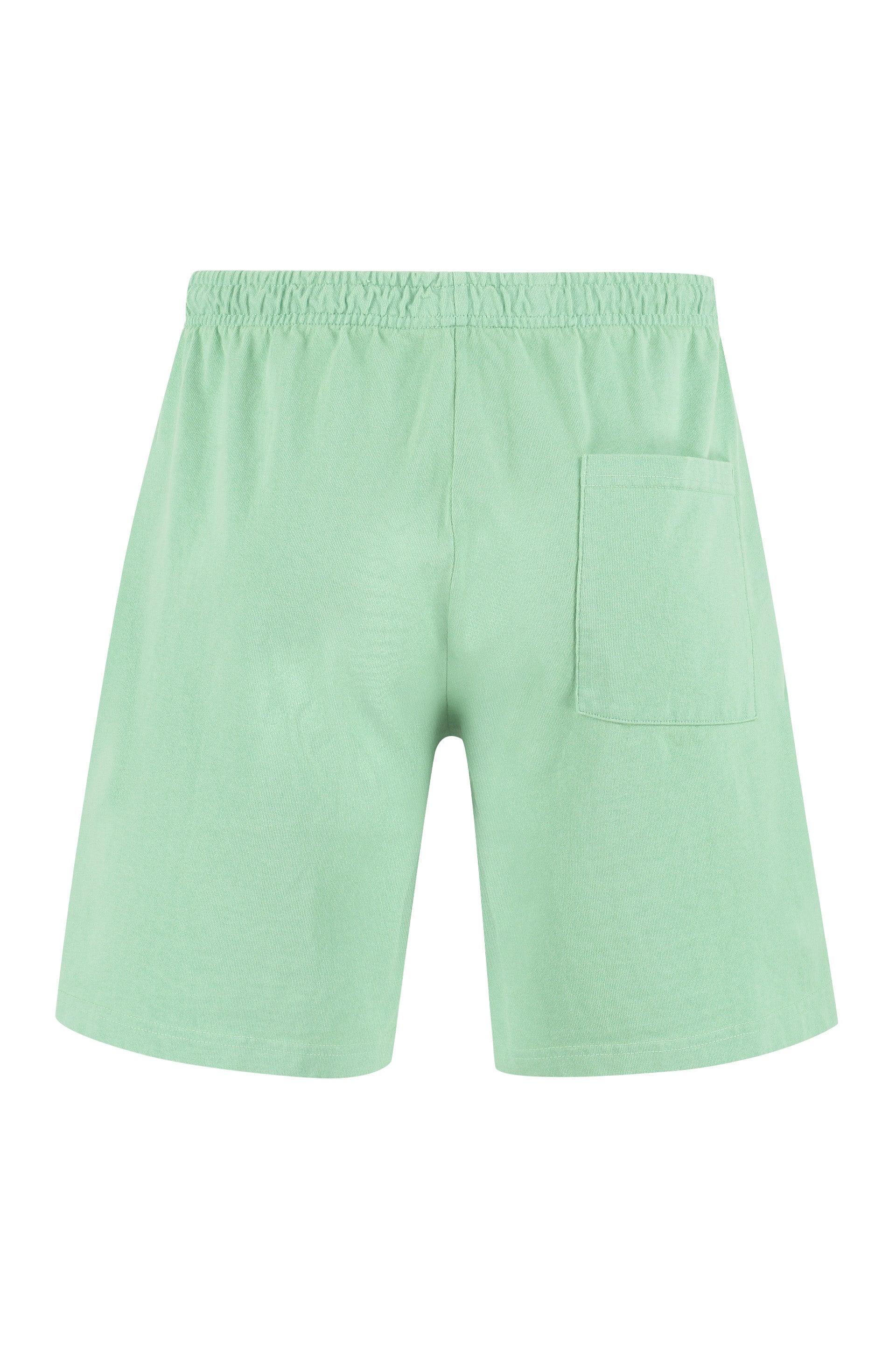 Green Womens Shorts Sporty & Rich Shorts - Save 41% Sporty & Rich Cotton Sporty Rich Monaco Gym Shorts in Sage 