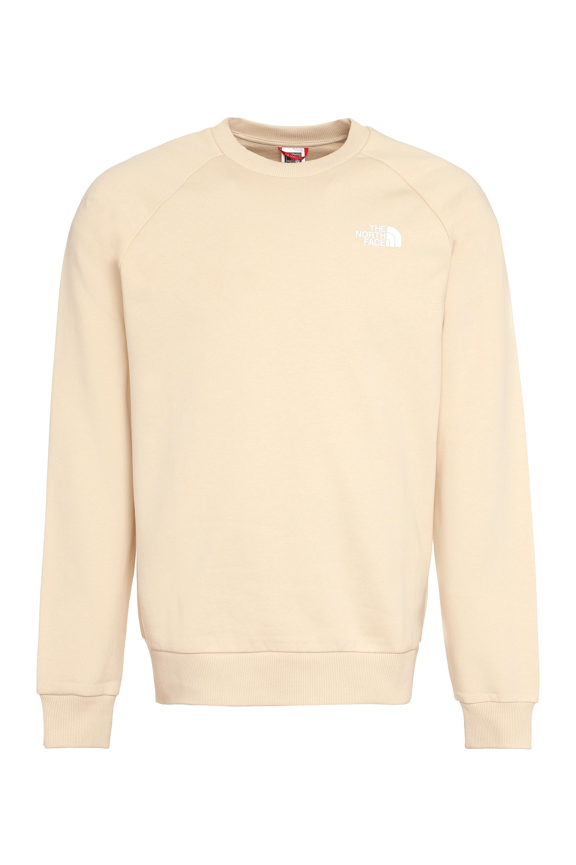 The North Face Cotton Crew-neck Sweatshirt in Beige (Natural) for Men ...