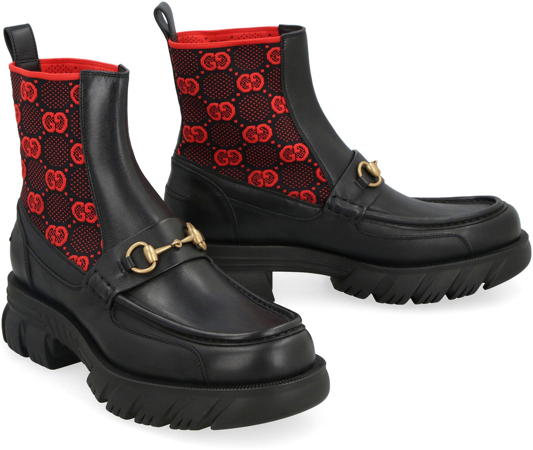 Gucci top lug boot
