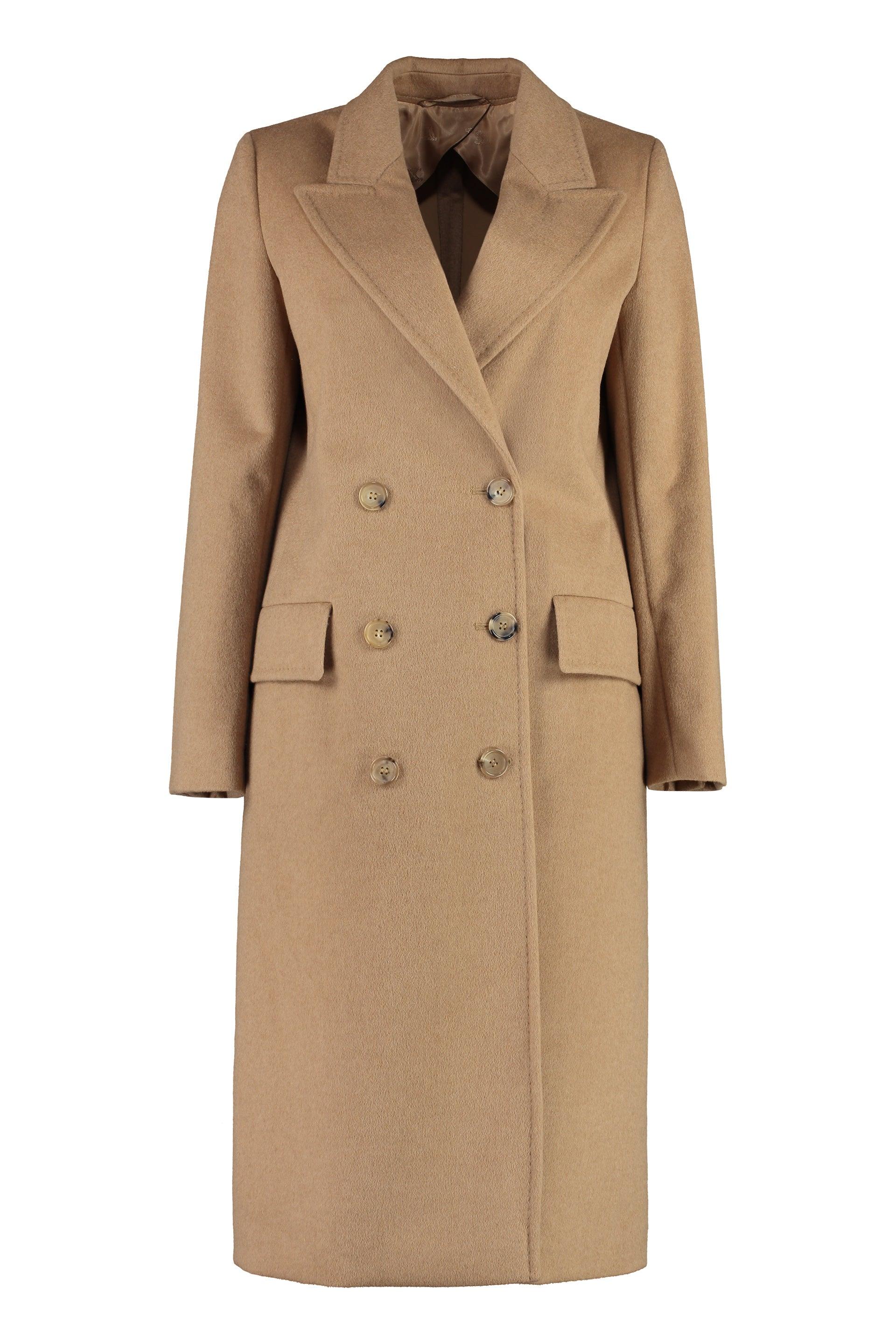 Max mara camel wool deals coat