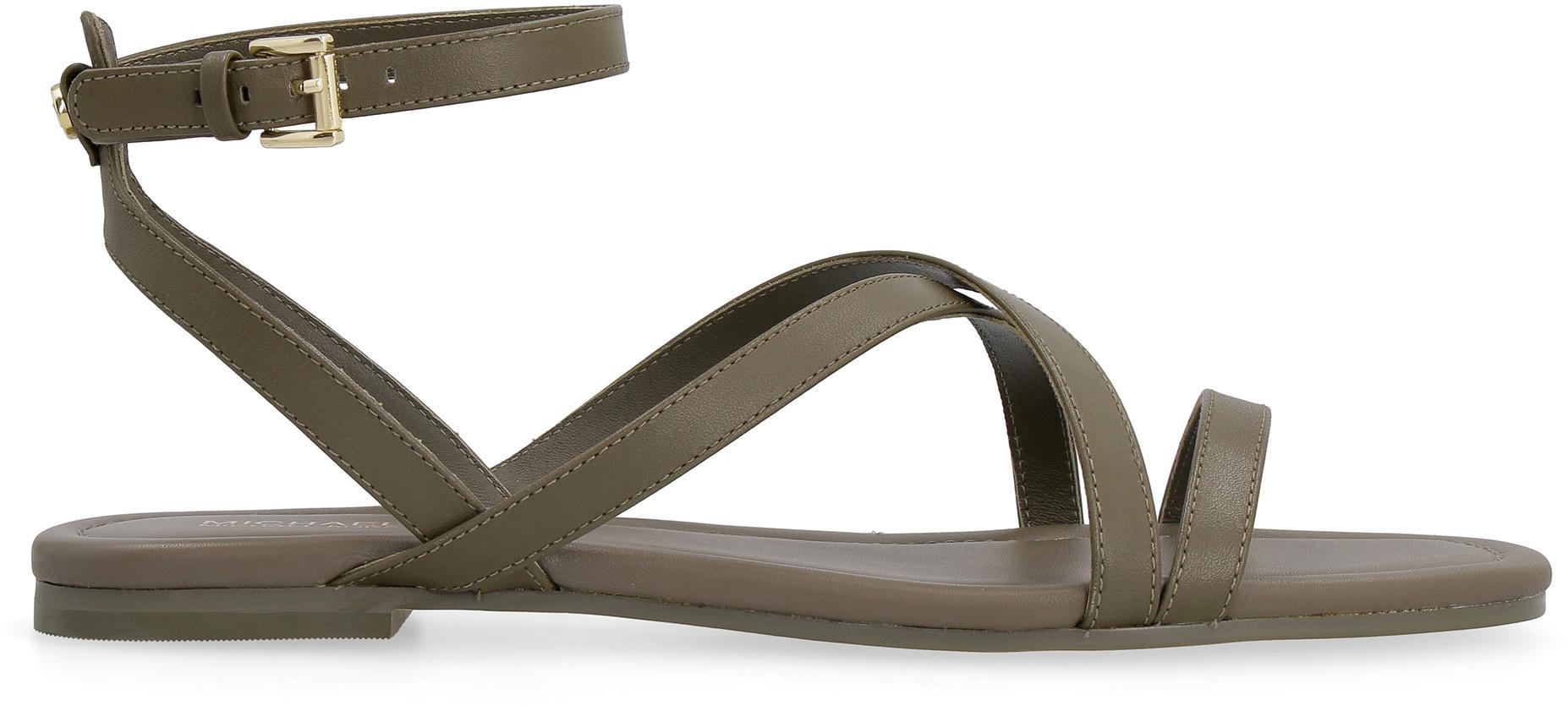 michael michael kors women's tasha strappy flat sandals