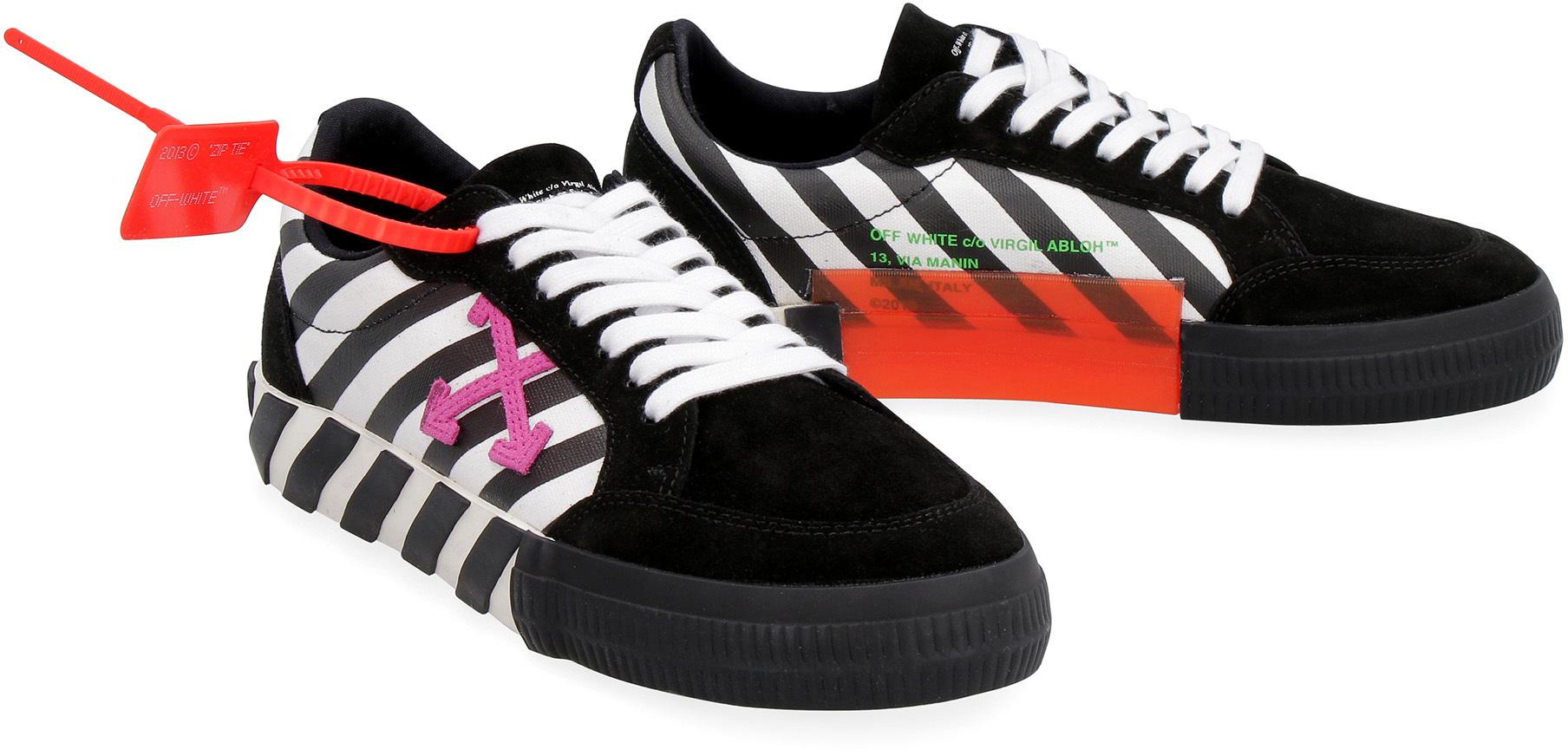 off white sneakers canvas
