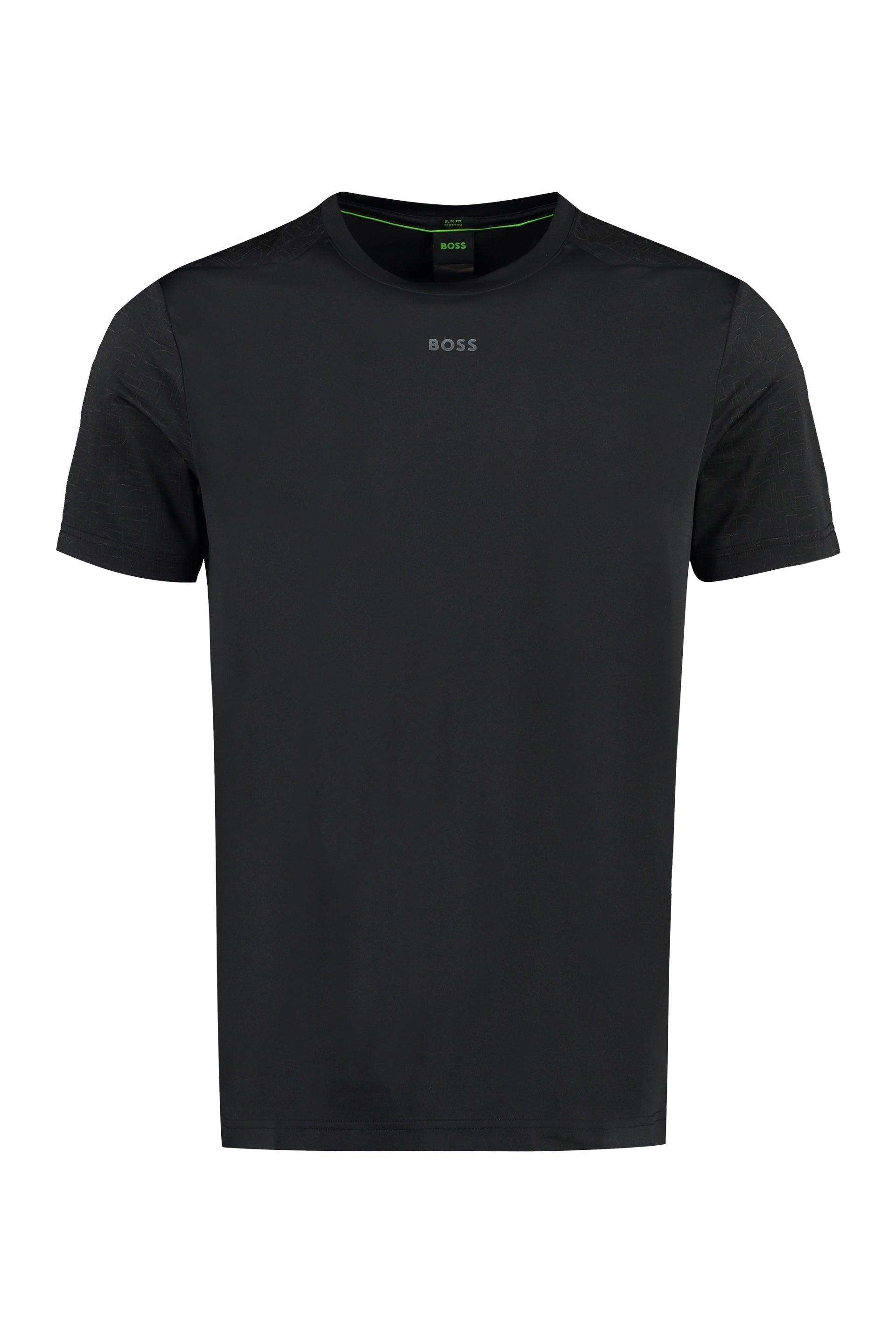 Hugo boss green black t shirt cheap