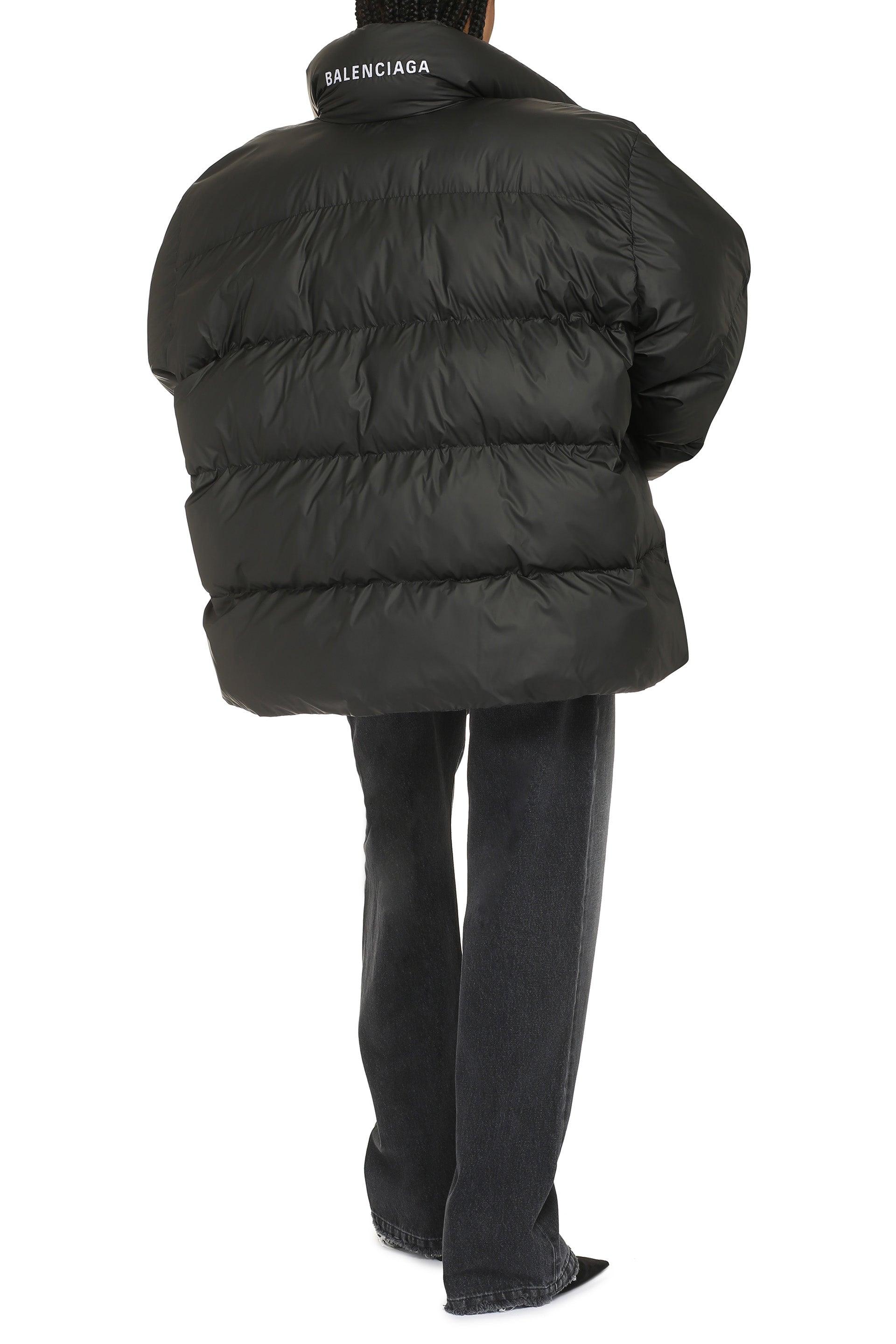 BALENCIAGA サイズ46 ナイロンダウンジャケット BALENCIAGA（バレンシアガ）ダウンジャケット/ダウンベスト 赤 サイズ