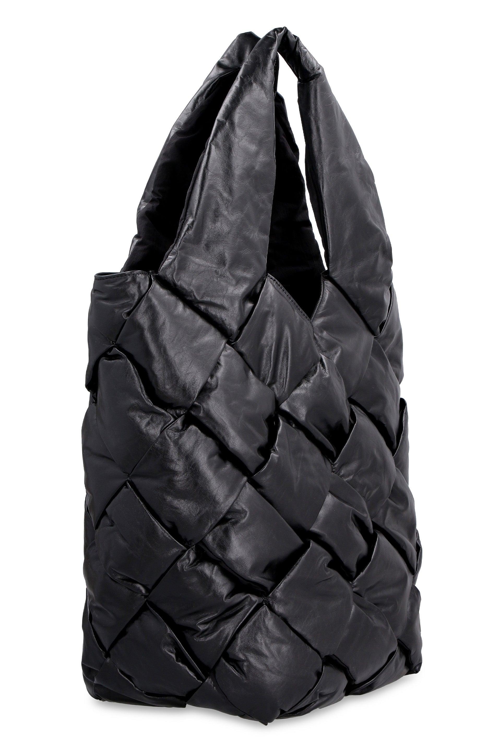 Save 14% Mens Tote bags Bottega Veneta Tote bags Bottega Veneta Leather Cassette Tote Bag in Black for Men 