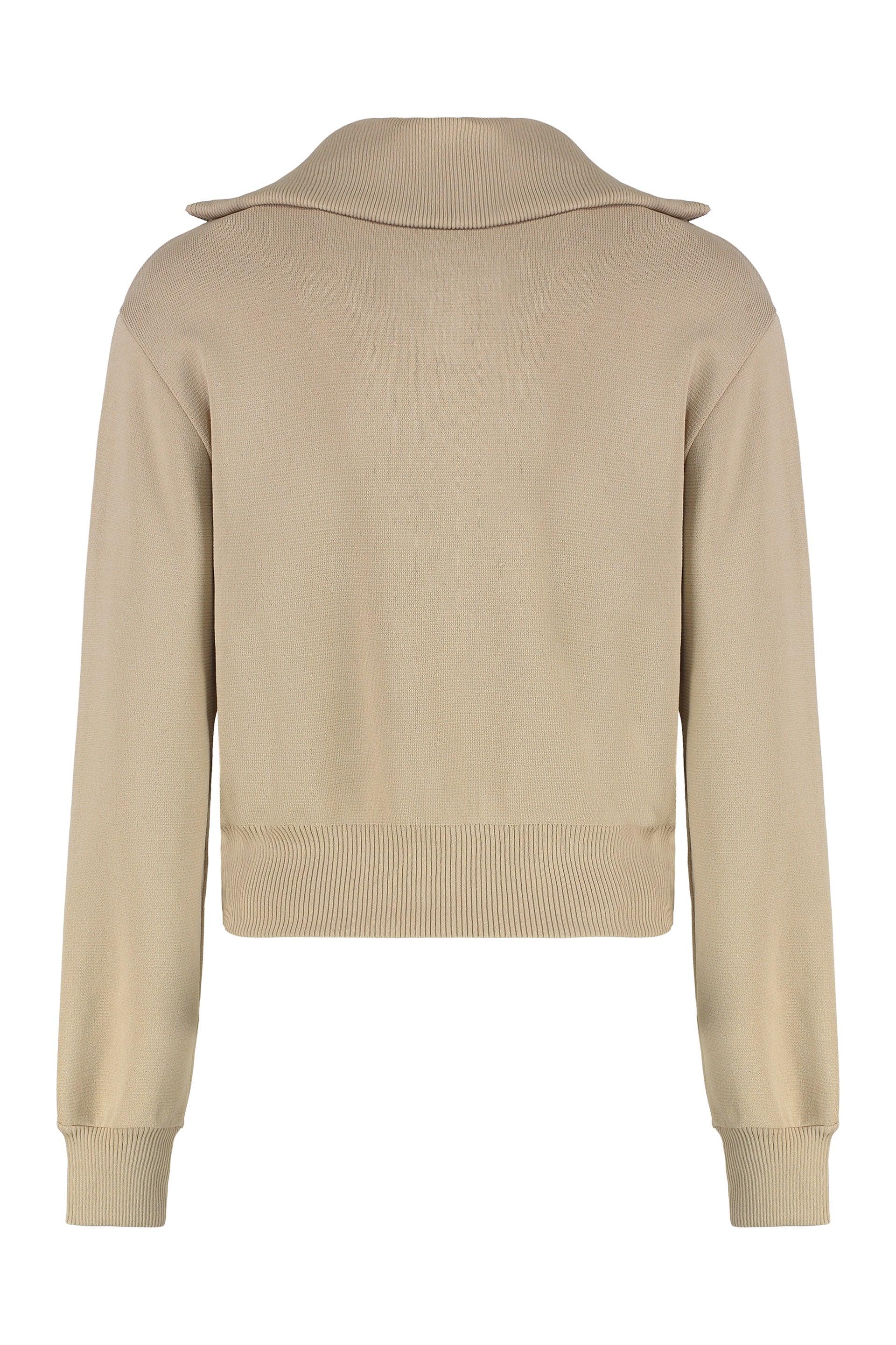 【送料&関税込】Autry Viscose Knit Jacket Autry Viscose Knit Jacket in Natural | Lyst
