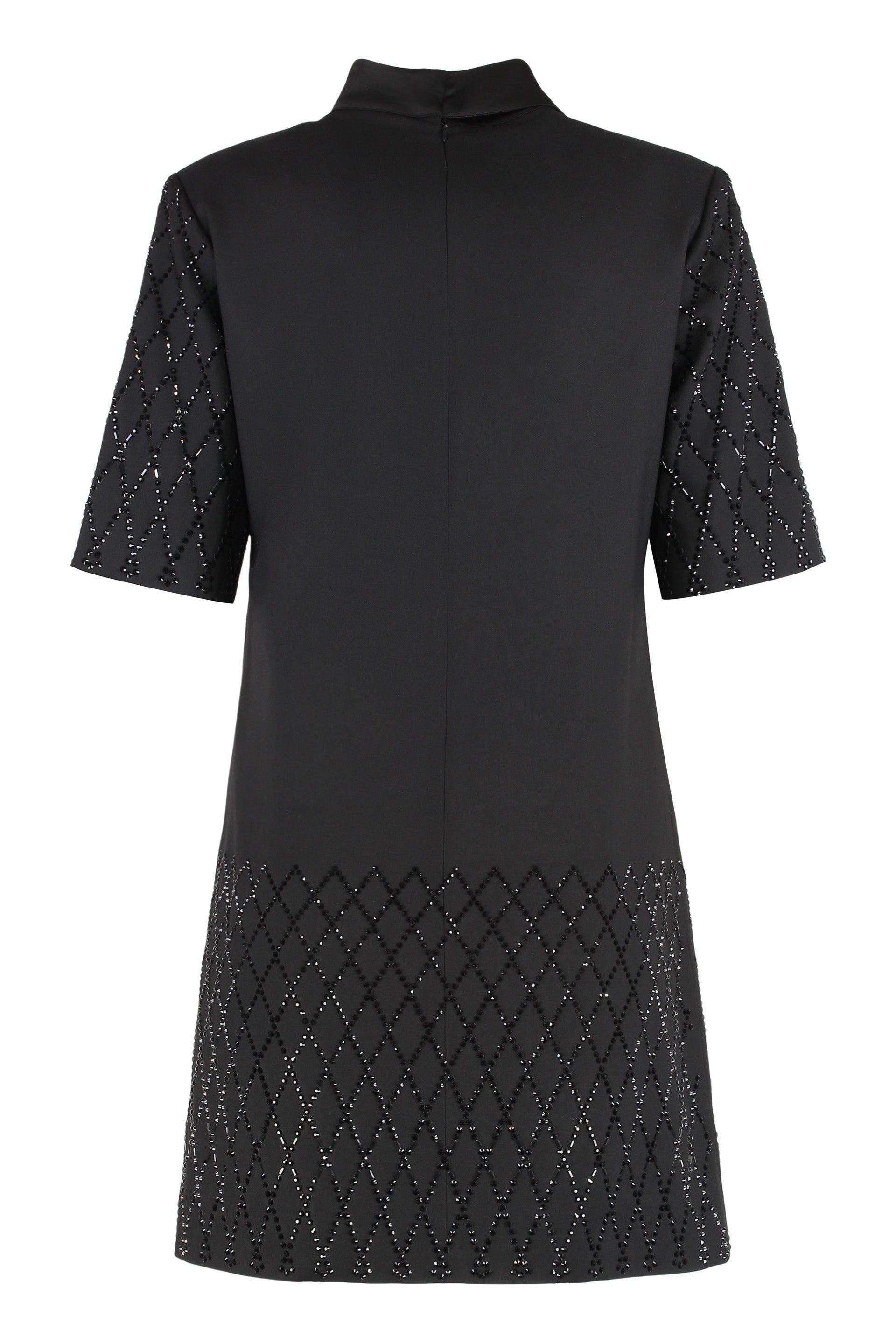 open lace back dress A LA MODE MINI BLAZER DRESS IN PINK  AKIRA