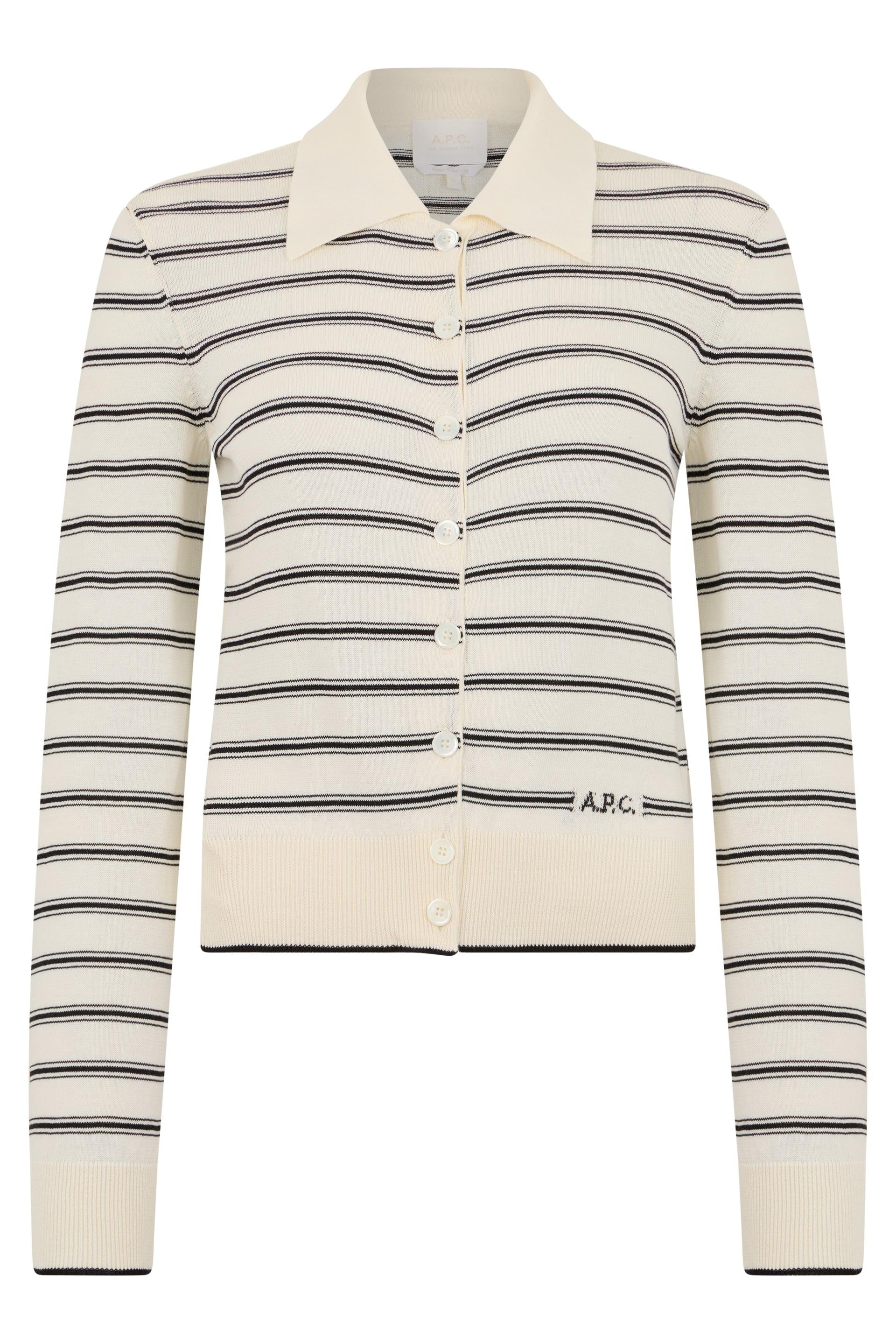 カーディガン A.P.C. cotton cardigan Kenny cardigan | Two-color thick felted wool collection | A.P.C.