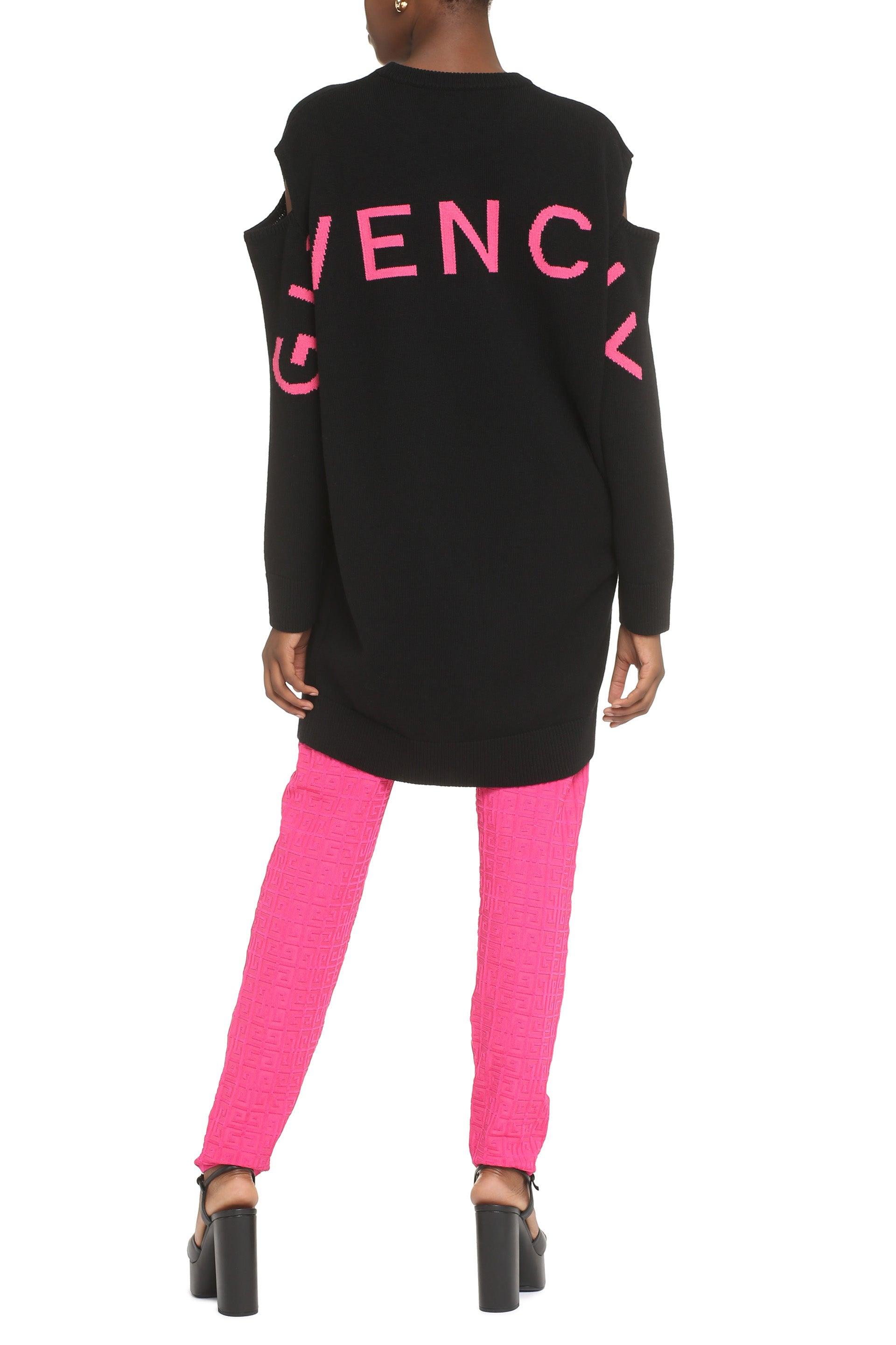 Givenchy Cashmere Logo Detail Sweater 